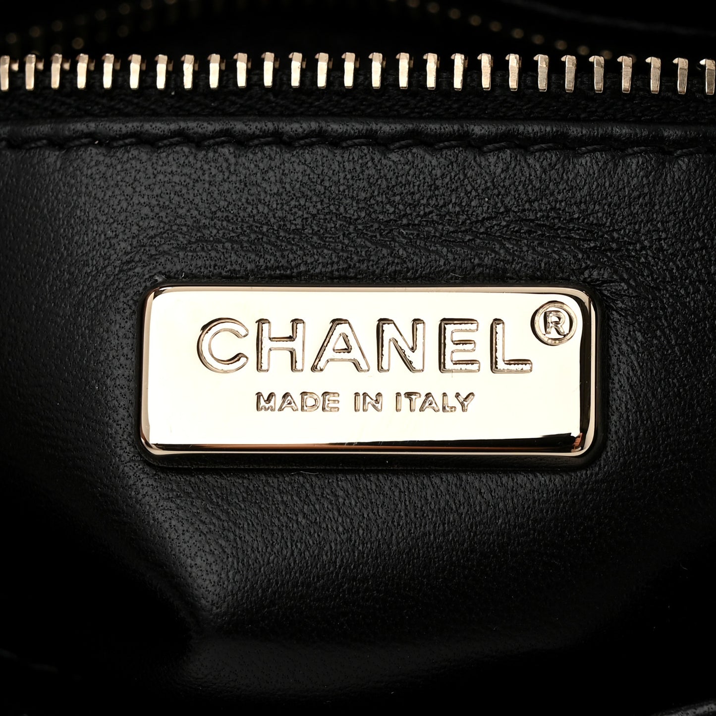 Sequin CC Small Single Flap  Black Multicolor