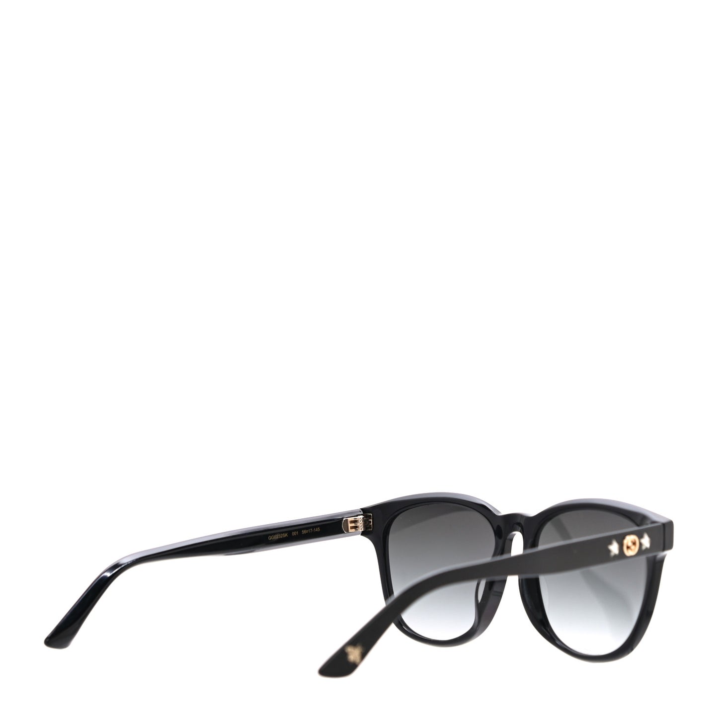 Round Frame Star Sunglasses GG0232SK Black