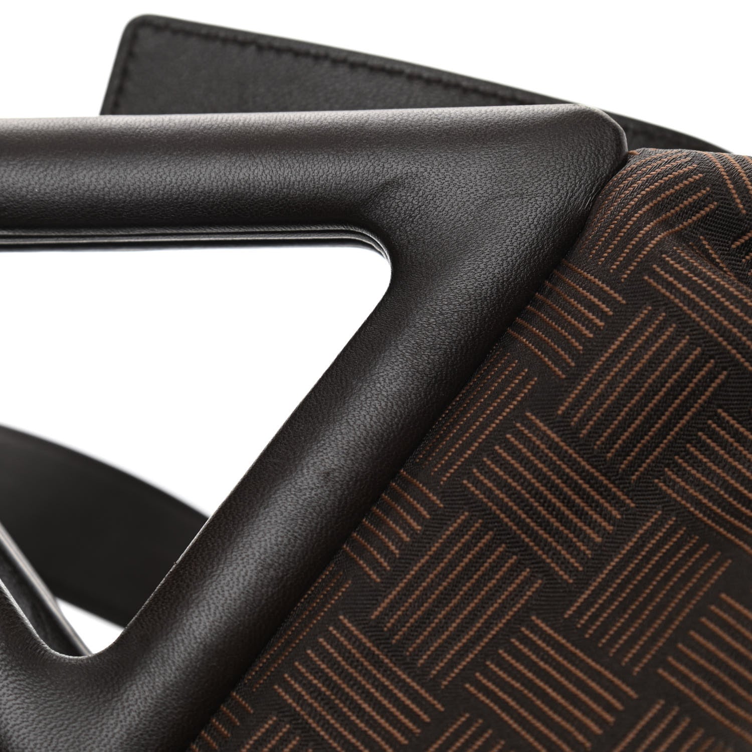 Bottega Veneta Nylon Jacquard Large The Point Triangle Bag Fondant 16 of 16