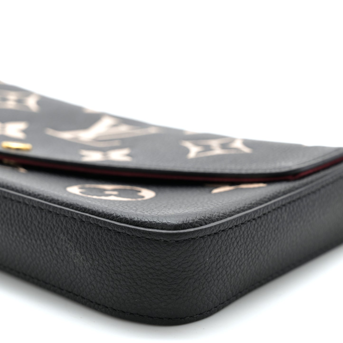 Empreinte Monogram Giant Felicie Pochette Black Beige