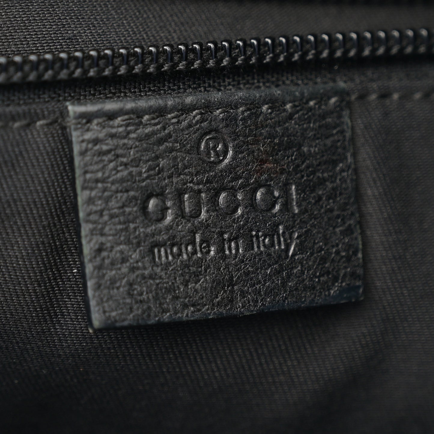 Monogram Medium Half Moon Hobo Black