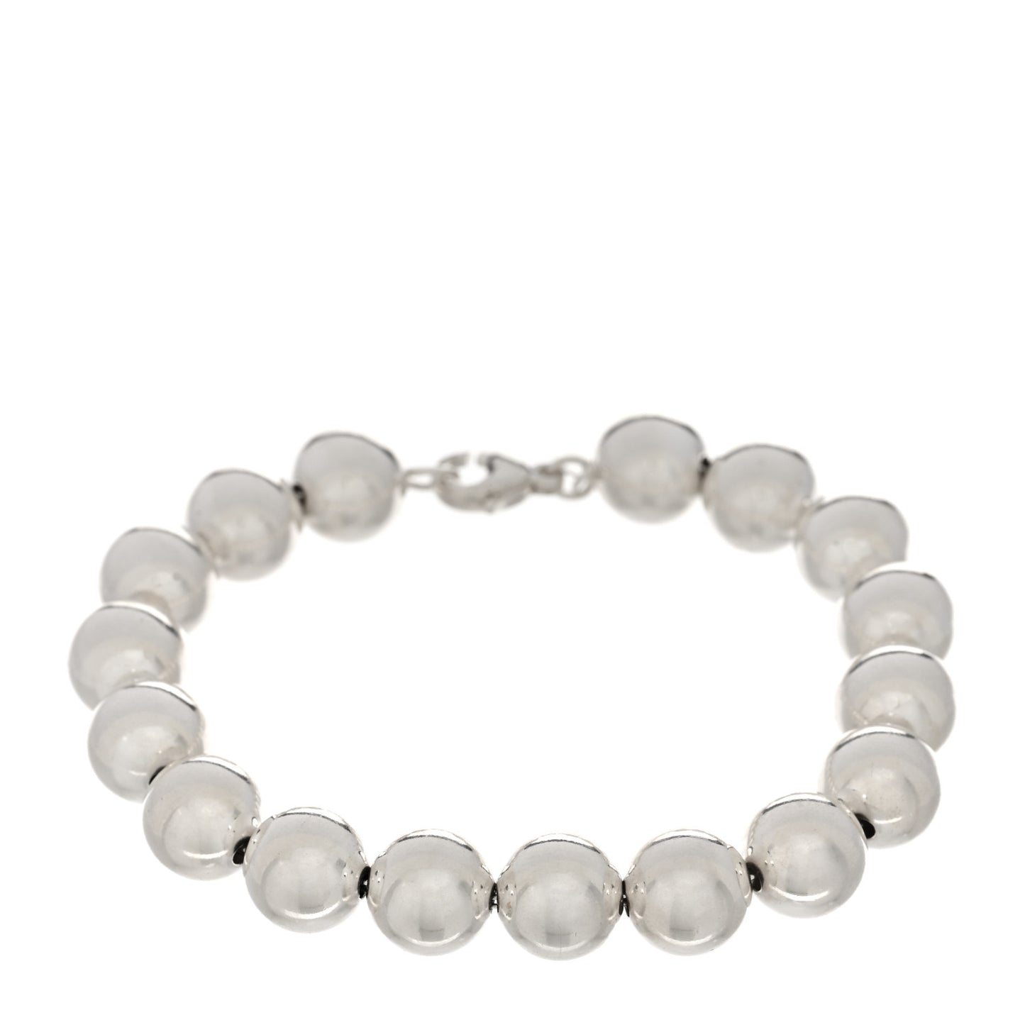 Sterling Silver 10mm Hardwear Ball Bracelet