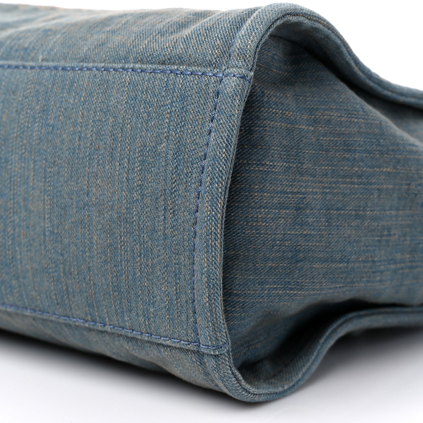 Denim Small Deauville Tote Light Blue
