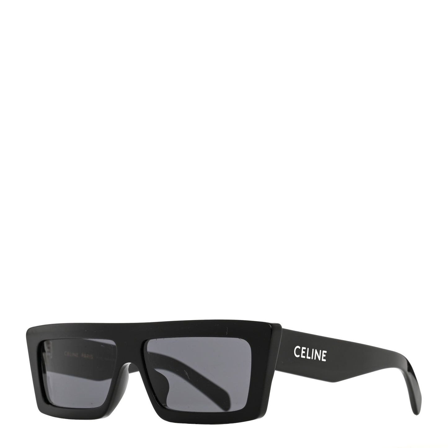 Acetate Monochroms Square Sunglasses CL40214U Black