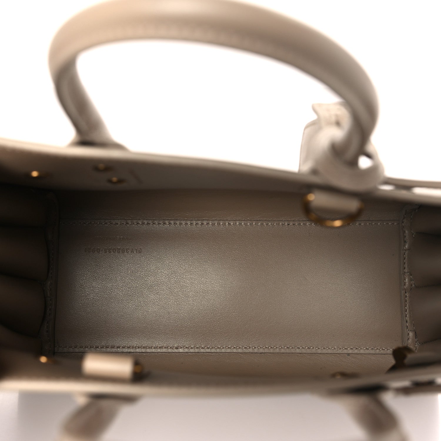 Saint Laurent Smooth Calfskin Nano Sac De Jour Dark Beige 5 of 11