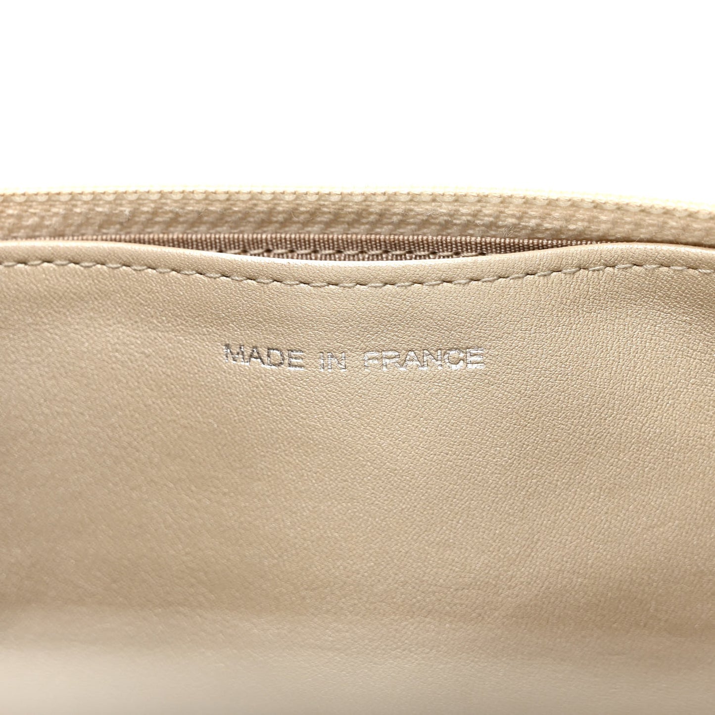 Caviar Sevruga Wallet on Chain WOC Beige