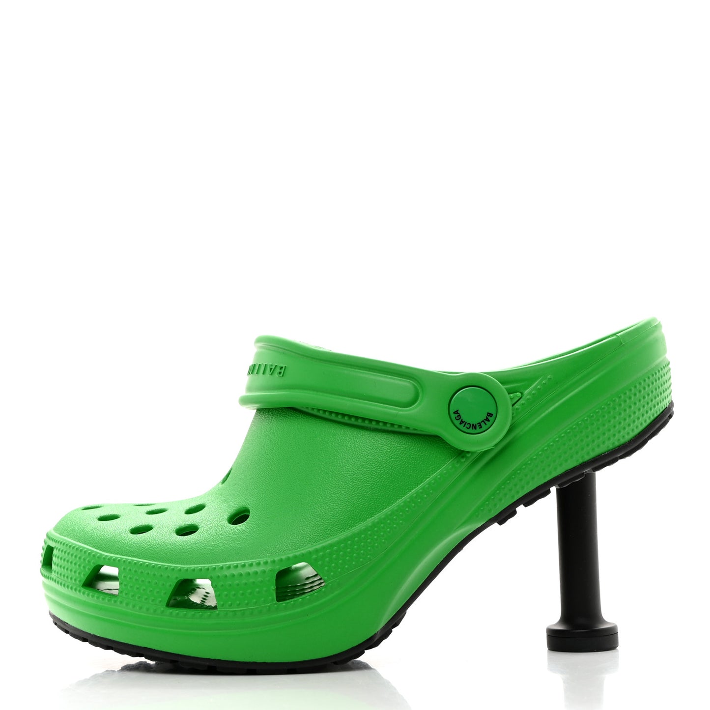 X CROCS Rubber Womens Madame 80 Sandals 36 Gras Green
