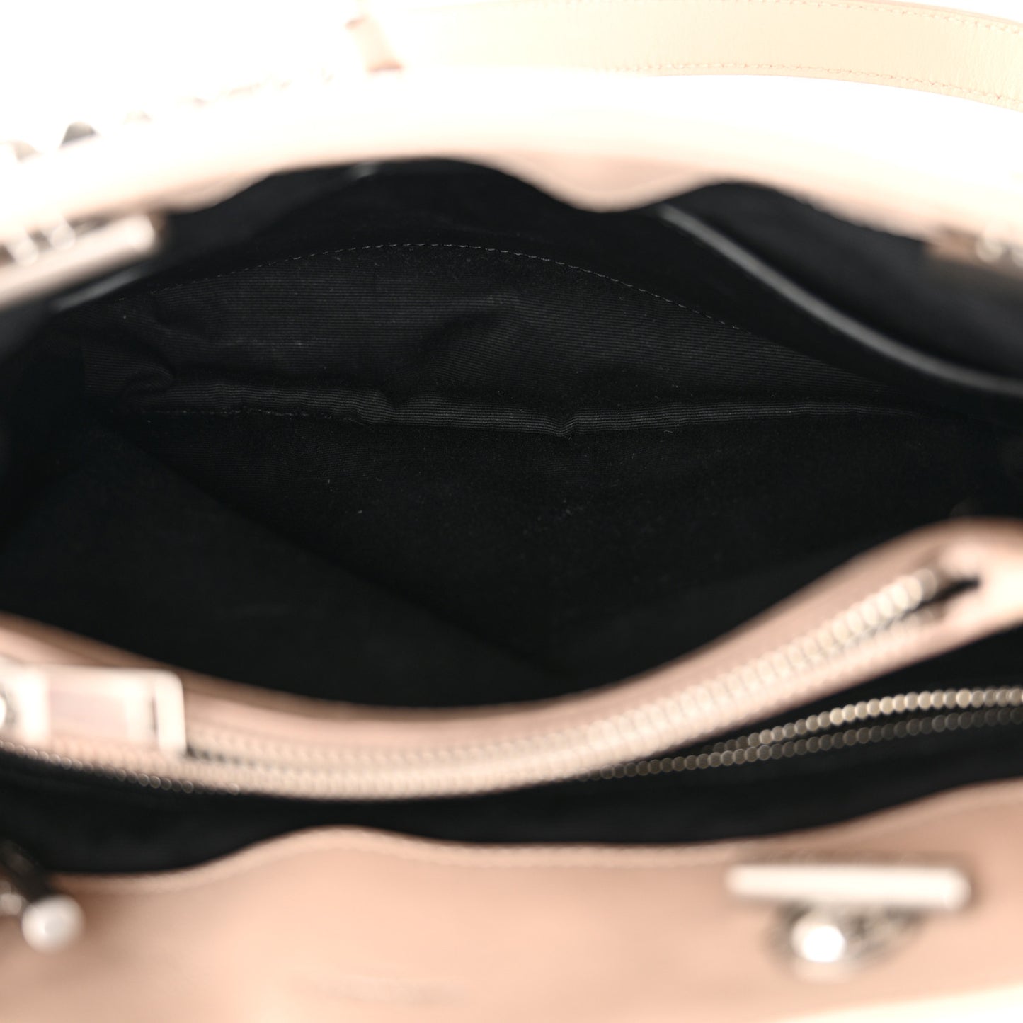 Calfskin Y Quilted Monogram Small Loulou Shopper Marble Pink