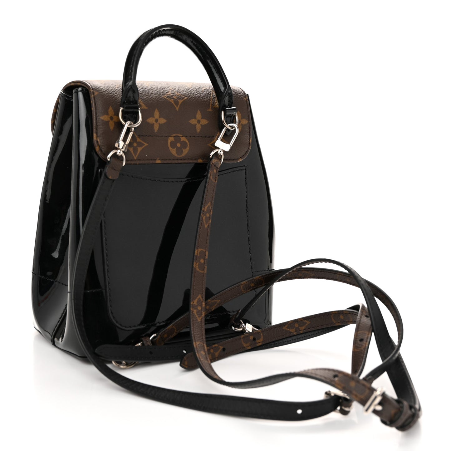 Patent Monogram Hot Springs Backpack Black
