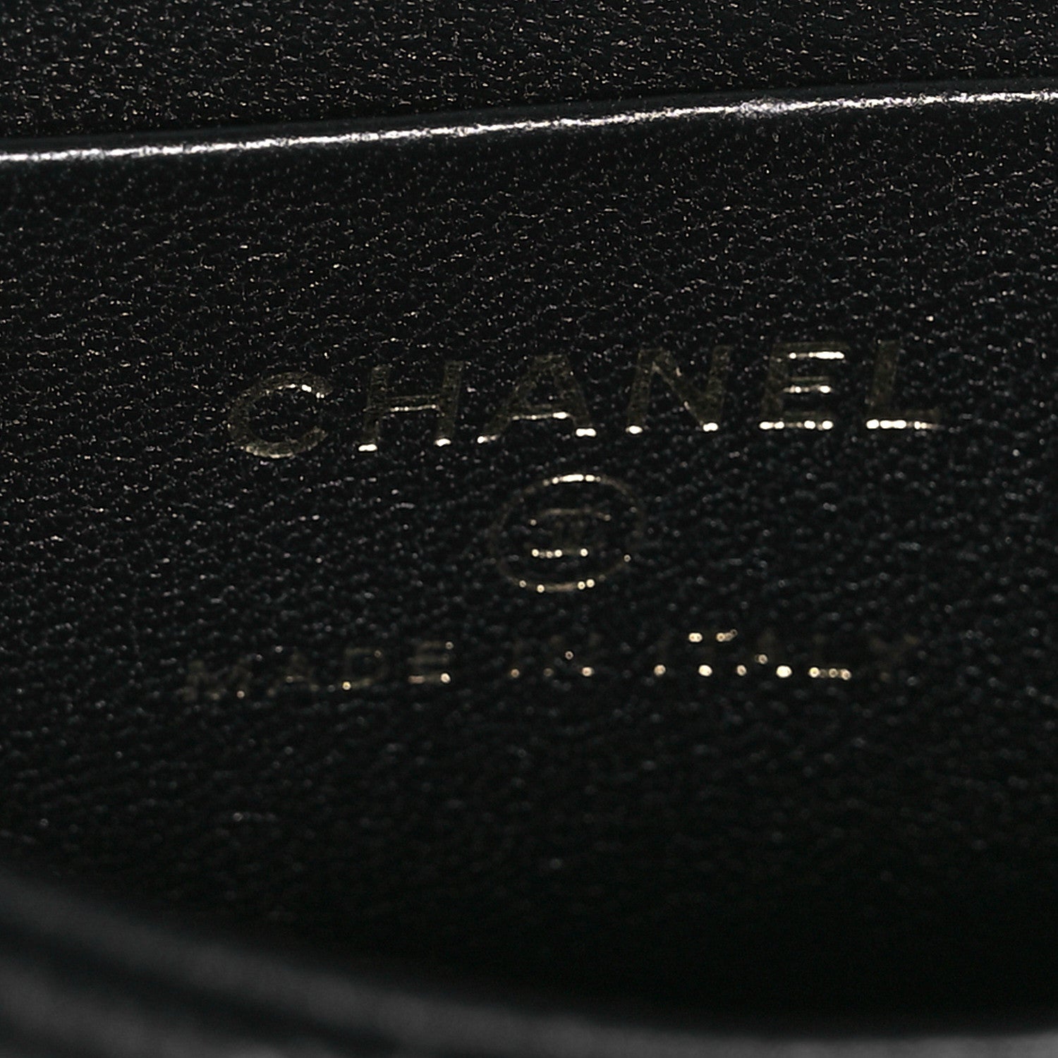 Chanel Lambskin Enamel Quilted Mini Top Handle Flap Black 6 of 10