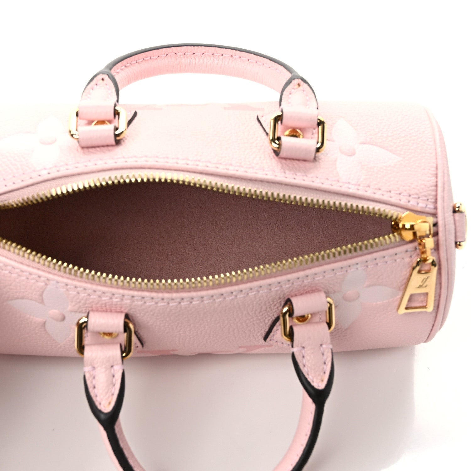 Louis Vuitton LOUIS VUITTON Empreinte Monogram Giant By The Pool Papillon BB Bouton De Rose 5 of 9