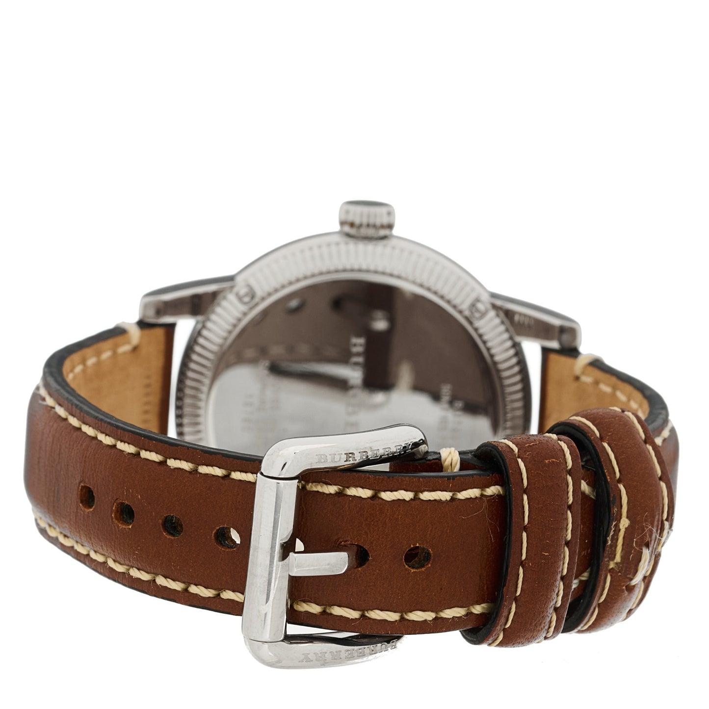 Stainless Steel Calfskin 38mm Utilitarian Quartz Watch BU7823