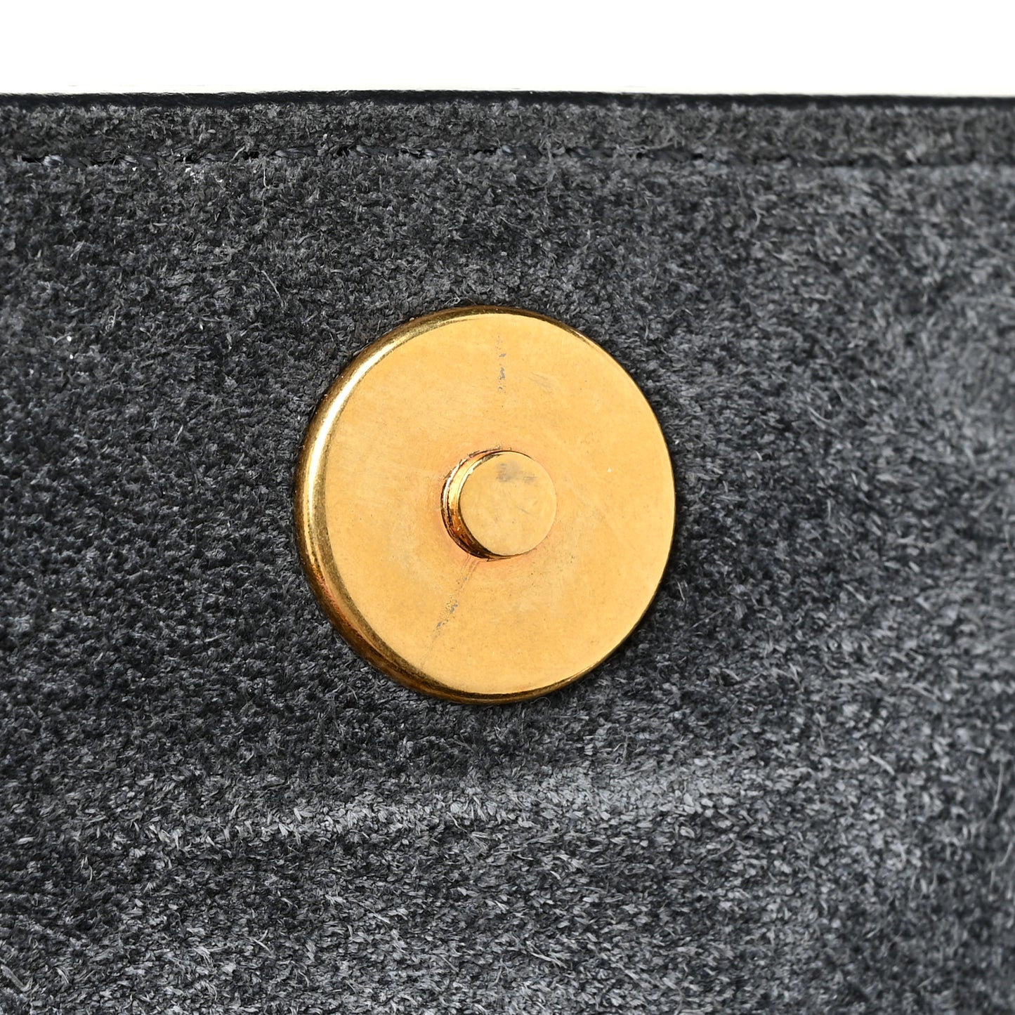 Baby Grained Calfskin Micro Belt Bag Grey