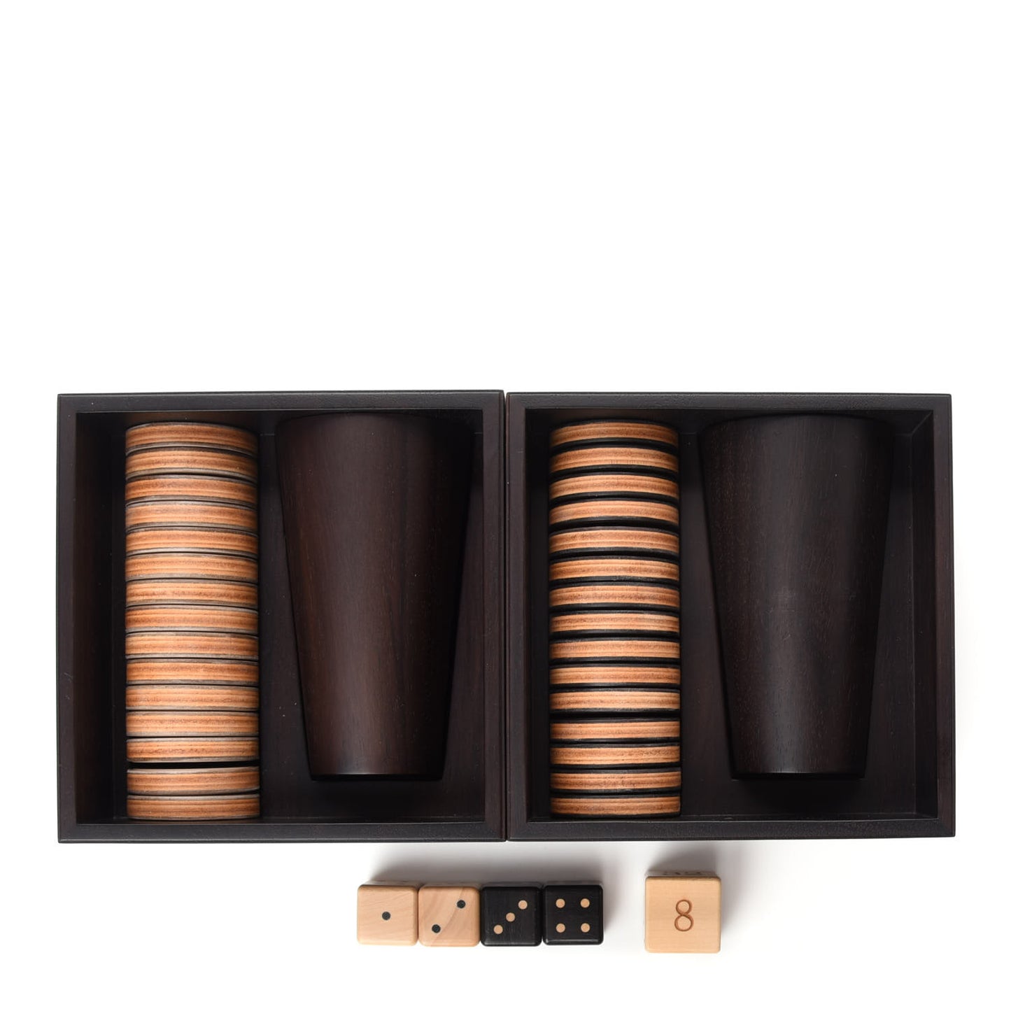 Java Palissander Wood Swift Taurillon Persepolis Backgammon Game Set