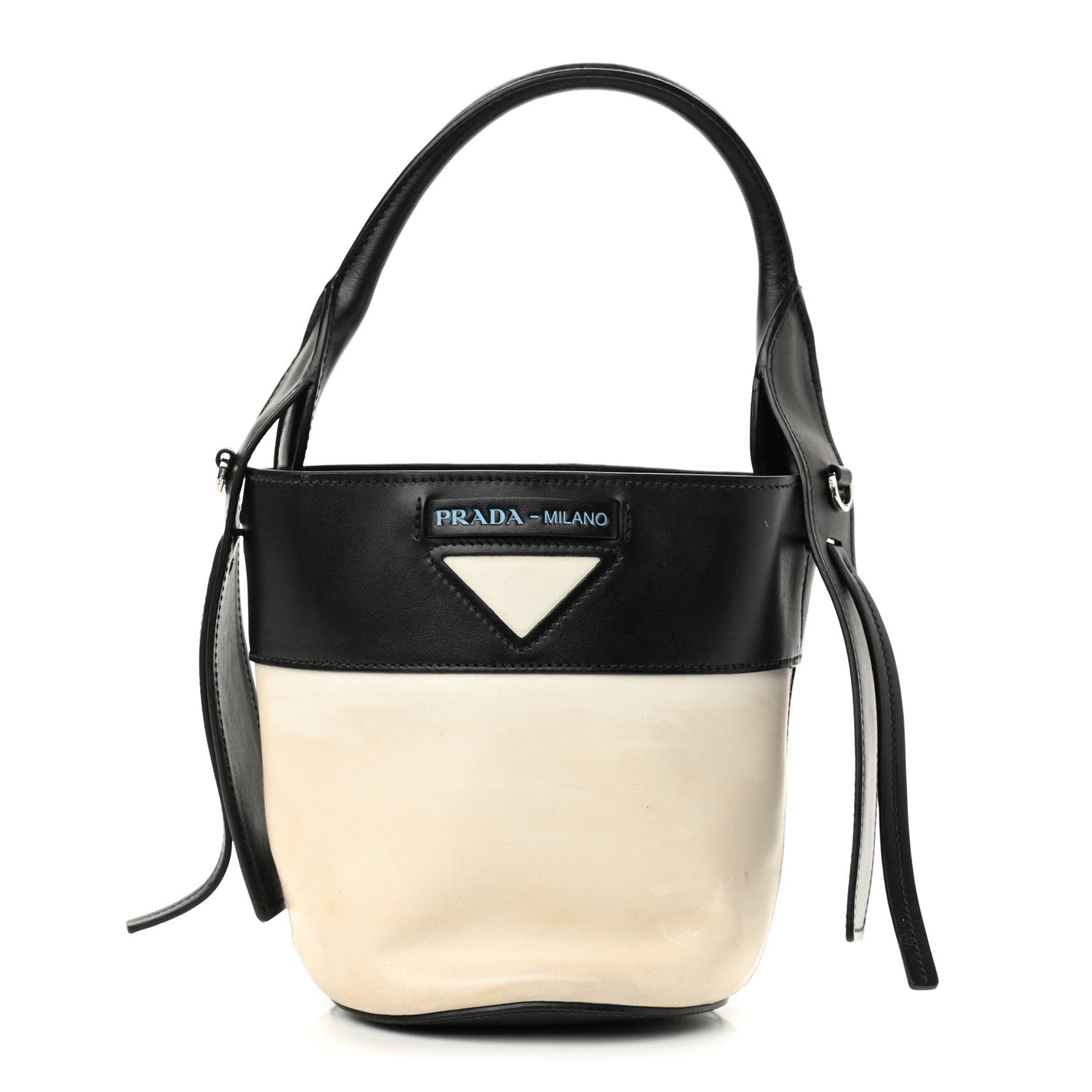 City Calf Ouverture Bucket Bag Talco Black
