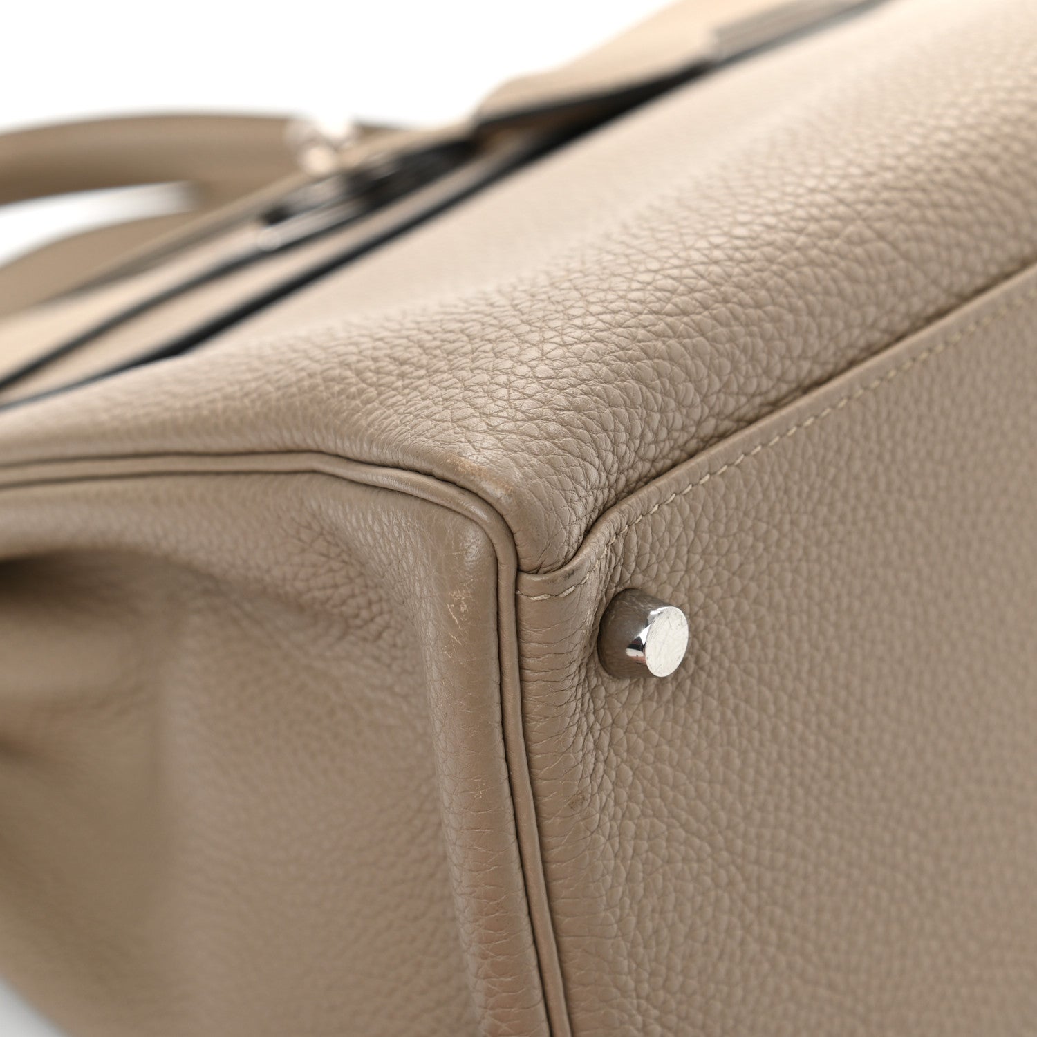Hermes Togo Kelly Retourne 35 Gris Tourterelle 8 of 17