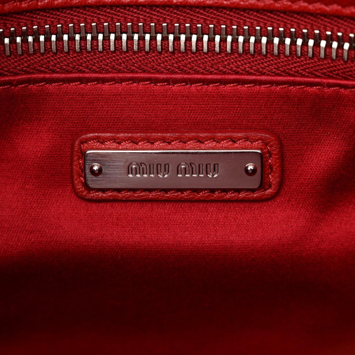 Nappa Matelasse Messenger Fuoco
