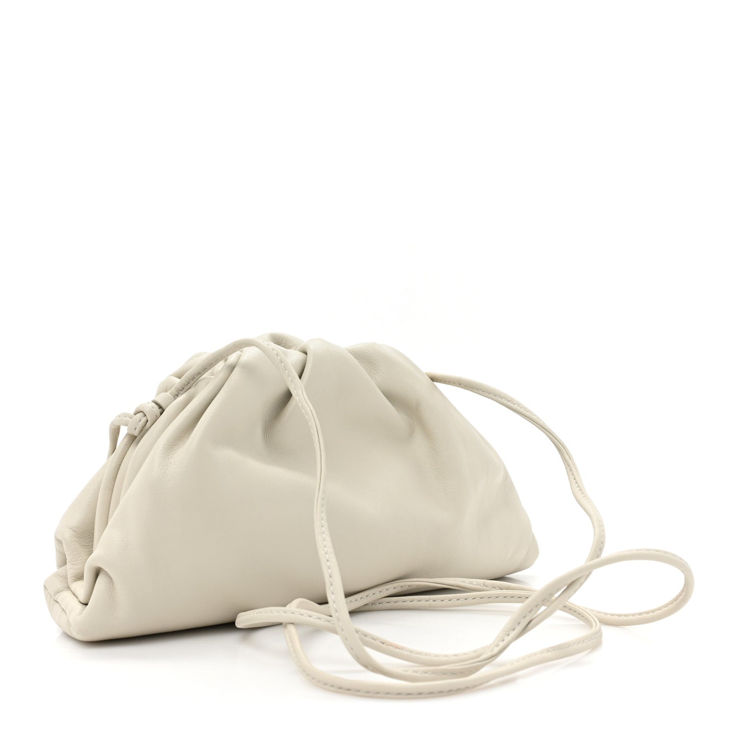 Butter Calfskin The Mini Pouch Chalk
