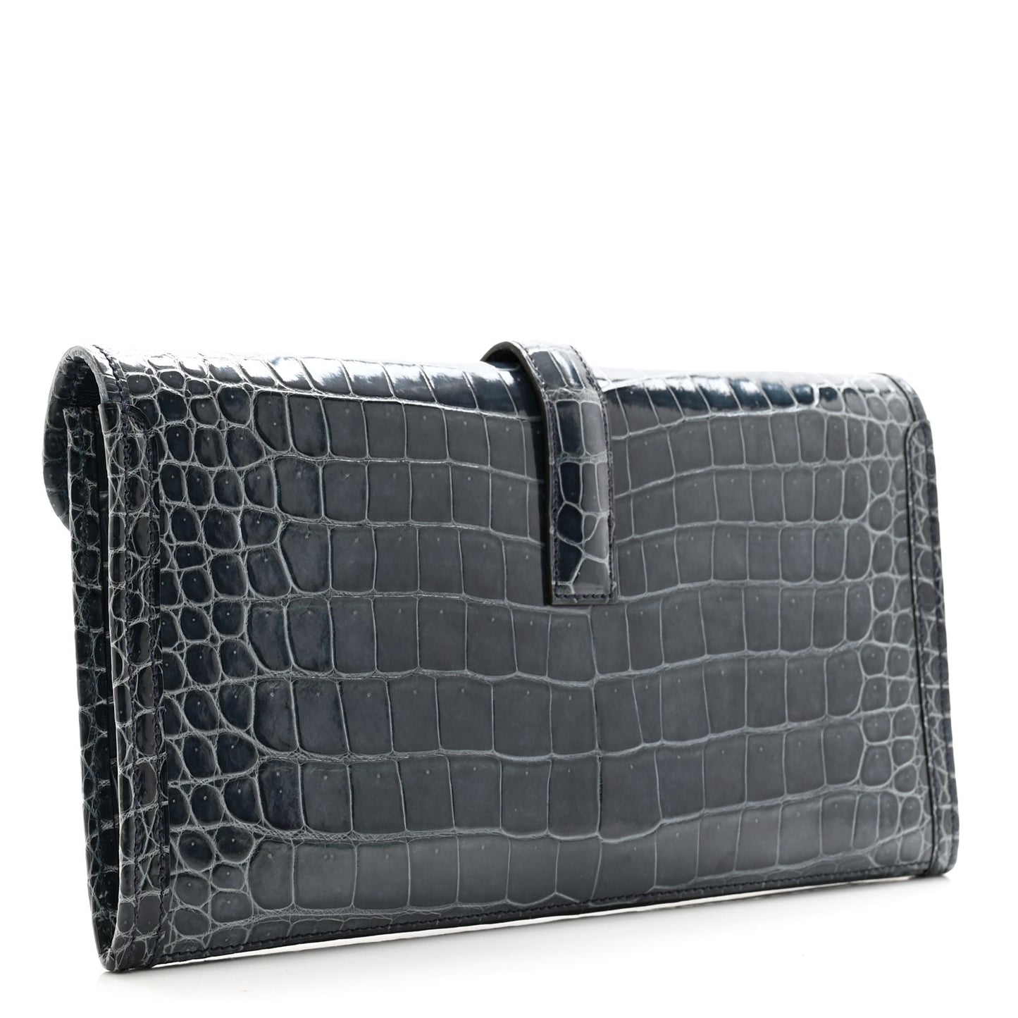 Shiny Porosus Crocodile Jige Elan 29 Clutch Colvert