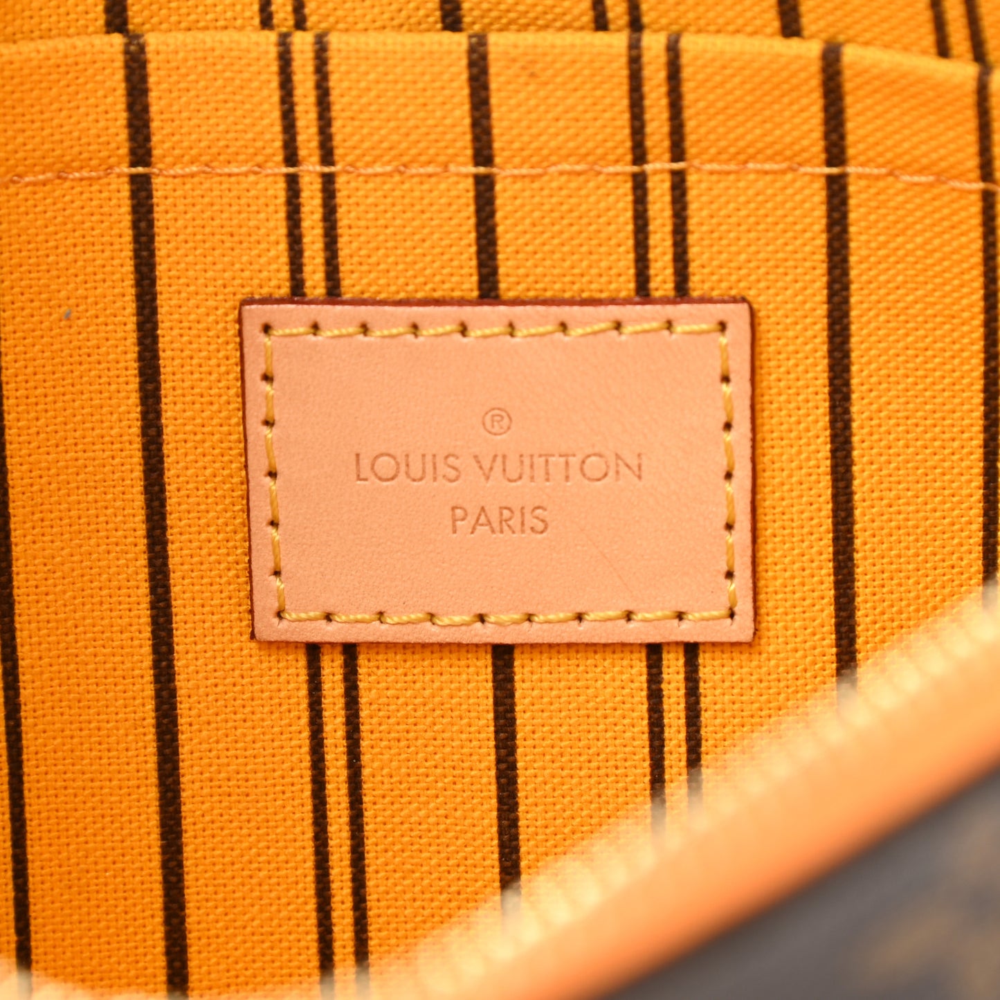Monogram Neverfull MM GM Pochette Mimosa