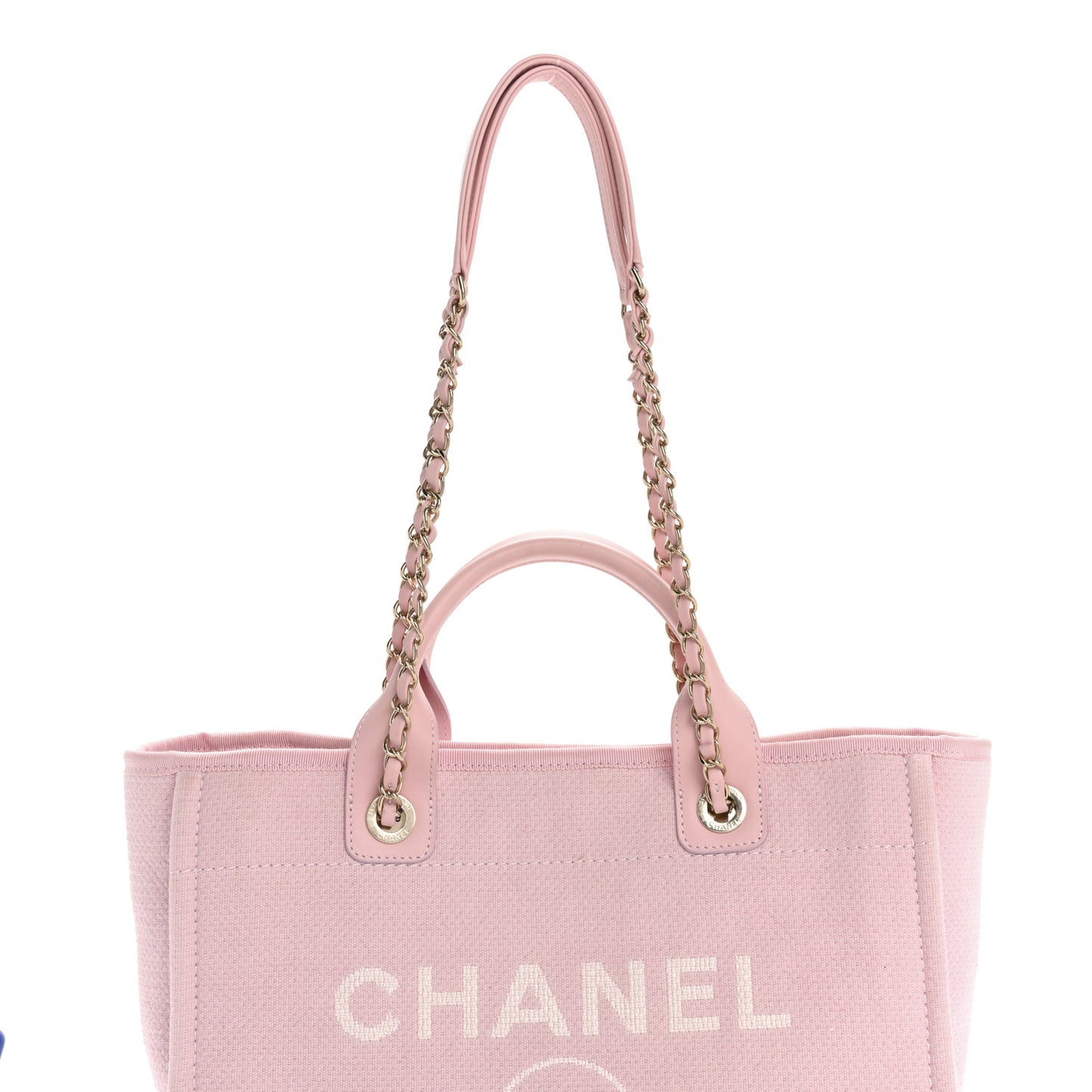 Mixed Fibers Small Deauville Tote Pink