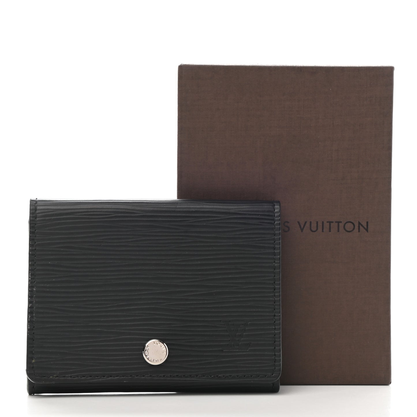 Epi Business Card Holder Black
