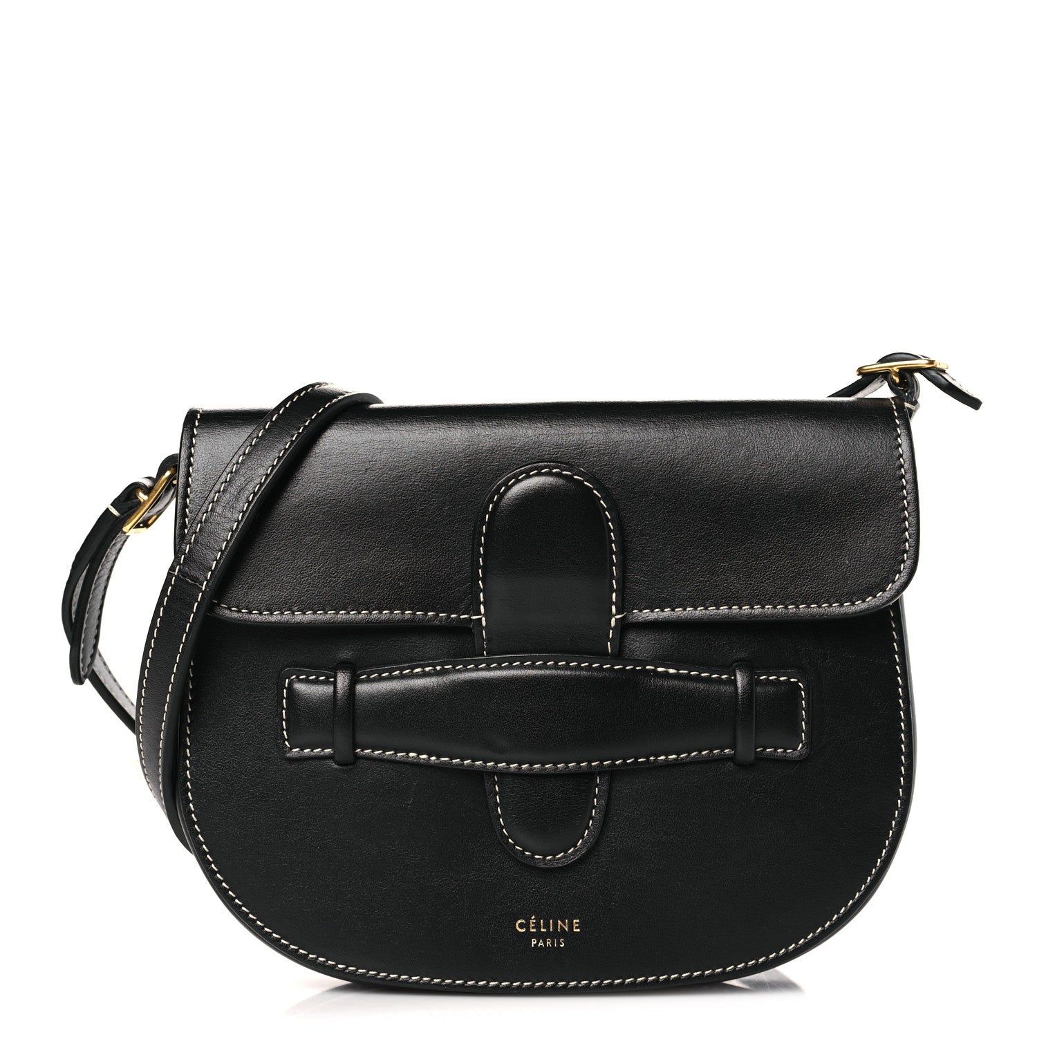 Celine Smooth Calfskin Mini Symmetrical Bag Black 1 of 9