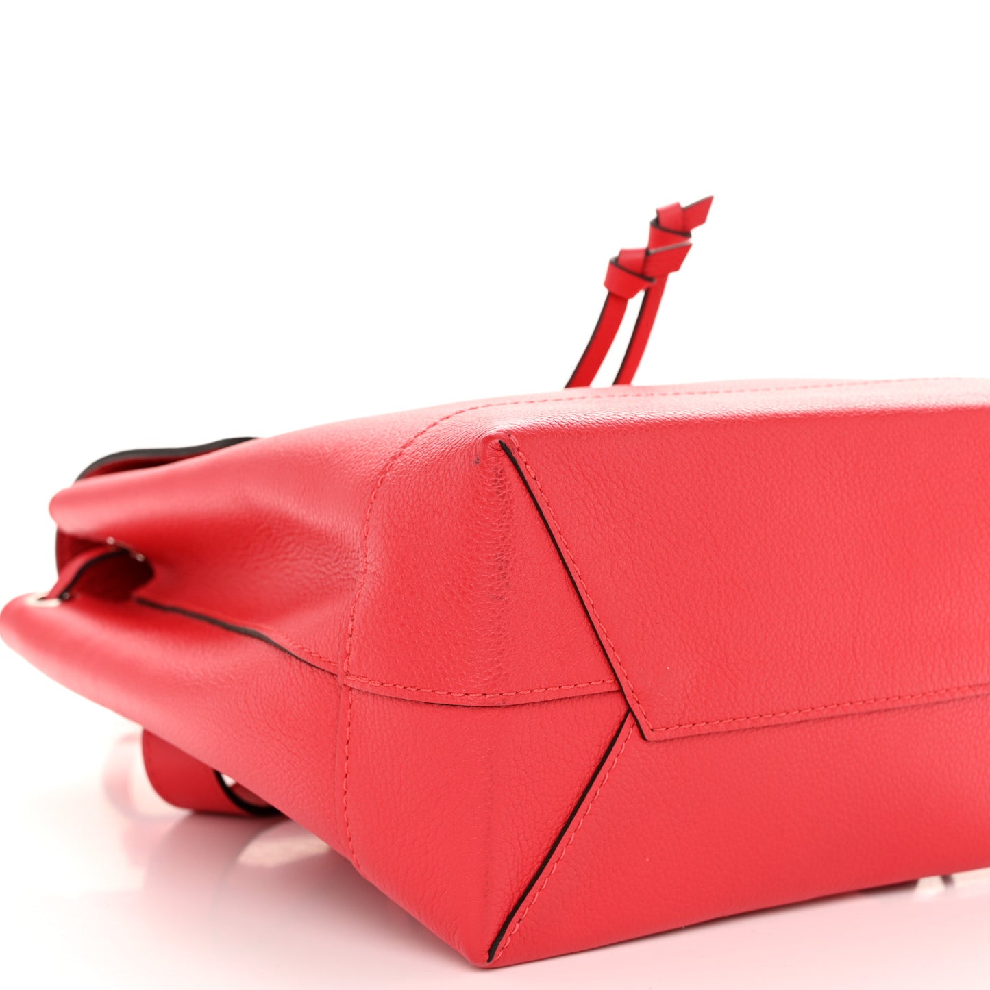 Soft Calfskin Lockme Backpack Poppy