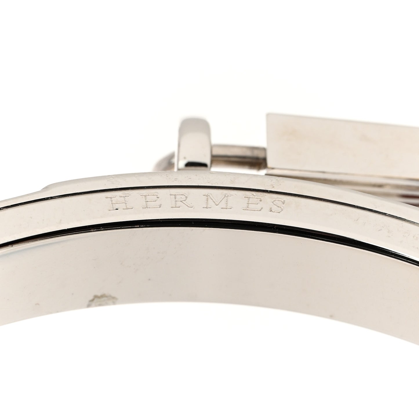 Enamel Narrow Clic Clac H Bracelet PM Rose Dragee