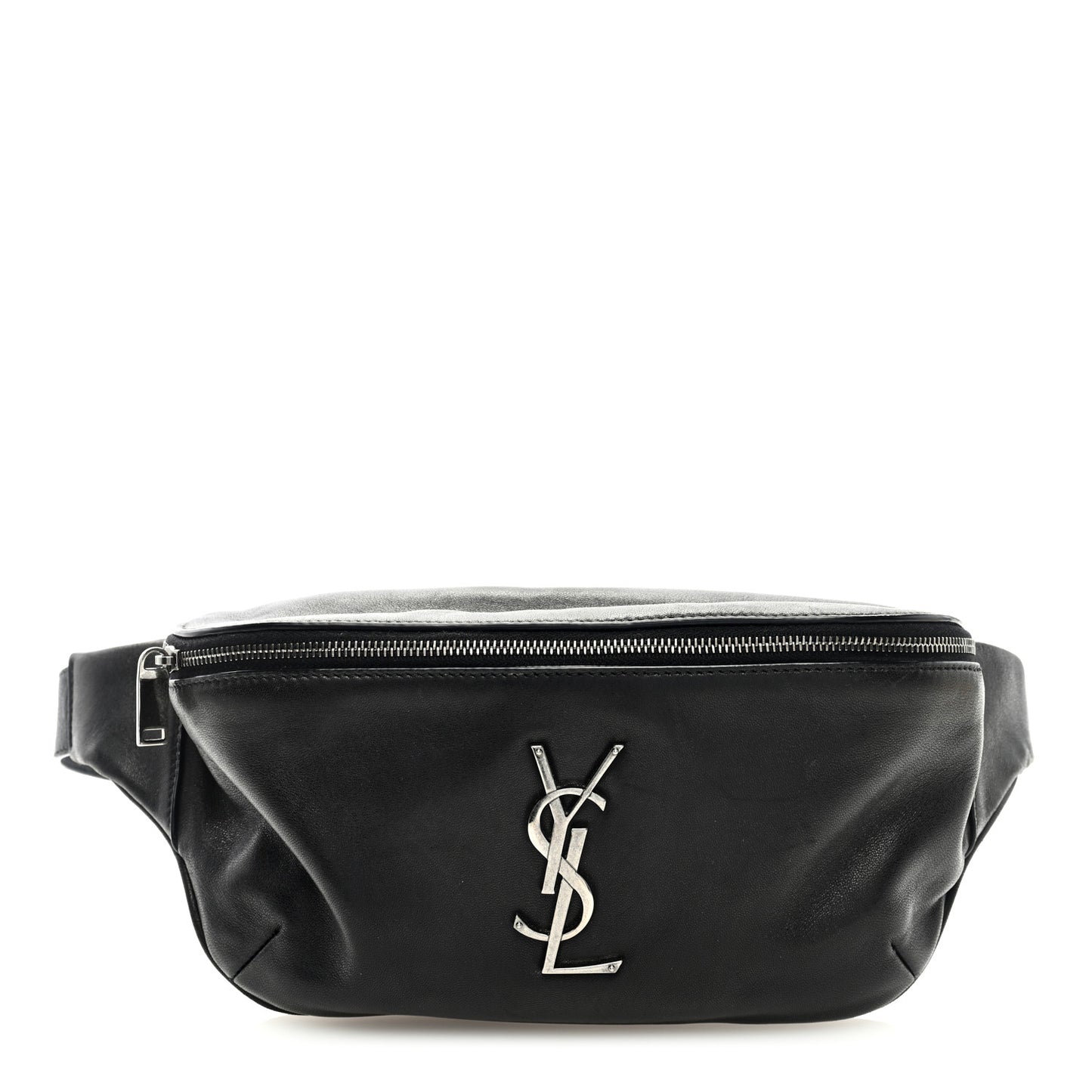 Calfskin Monogram Belt Bag Black