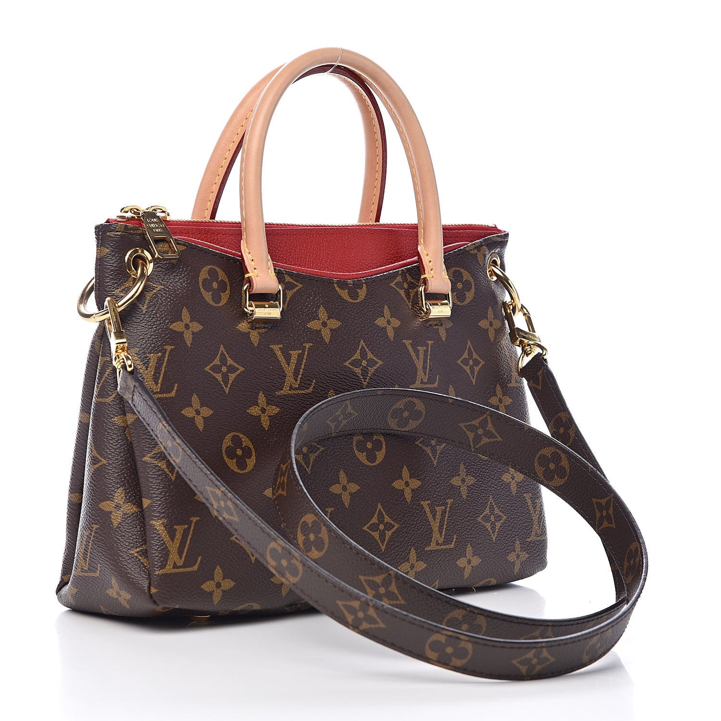 Monogram Pallas BB Cherry