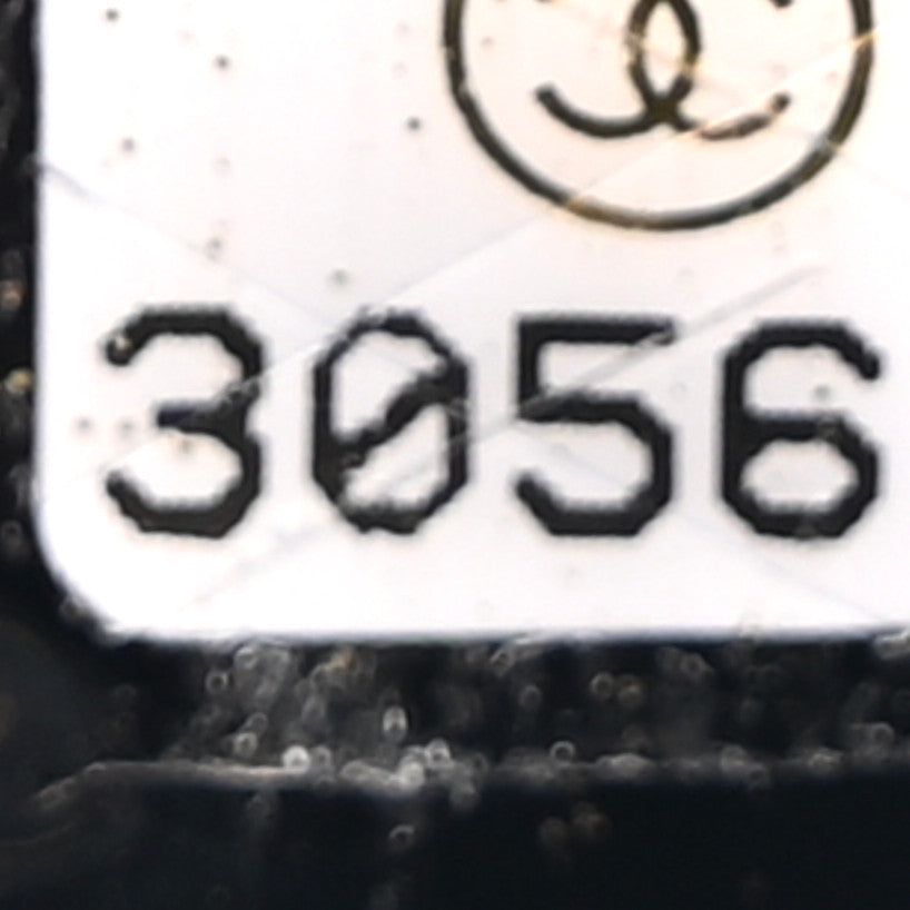 Shiny Aged Calfskin Quilted Waist Belt Bag Black