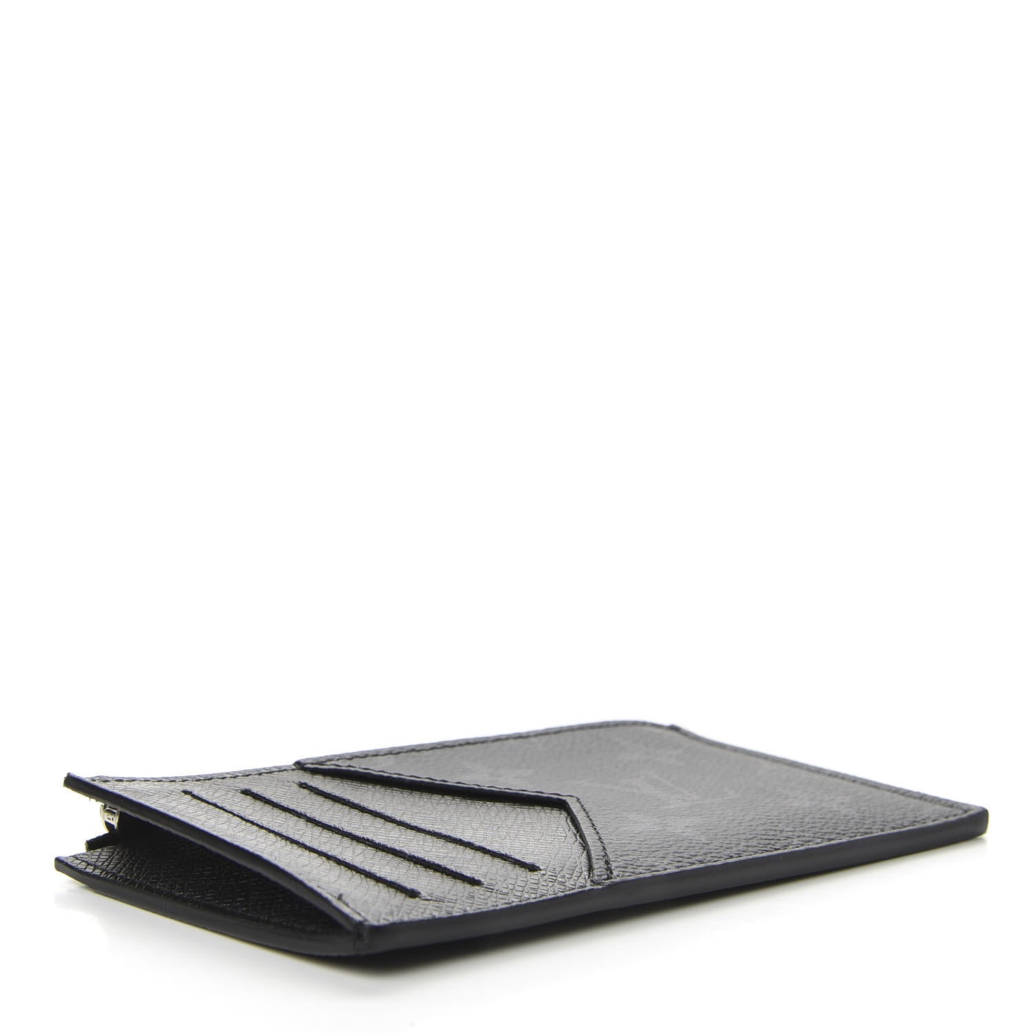 Louis Vuitton Monogram Eclipse Taiga Coin Card Holder 4 of 7