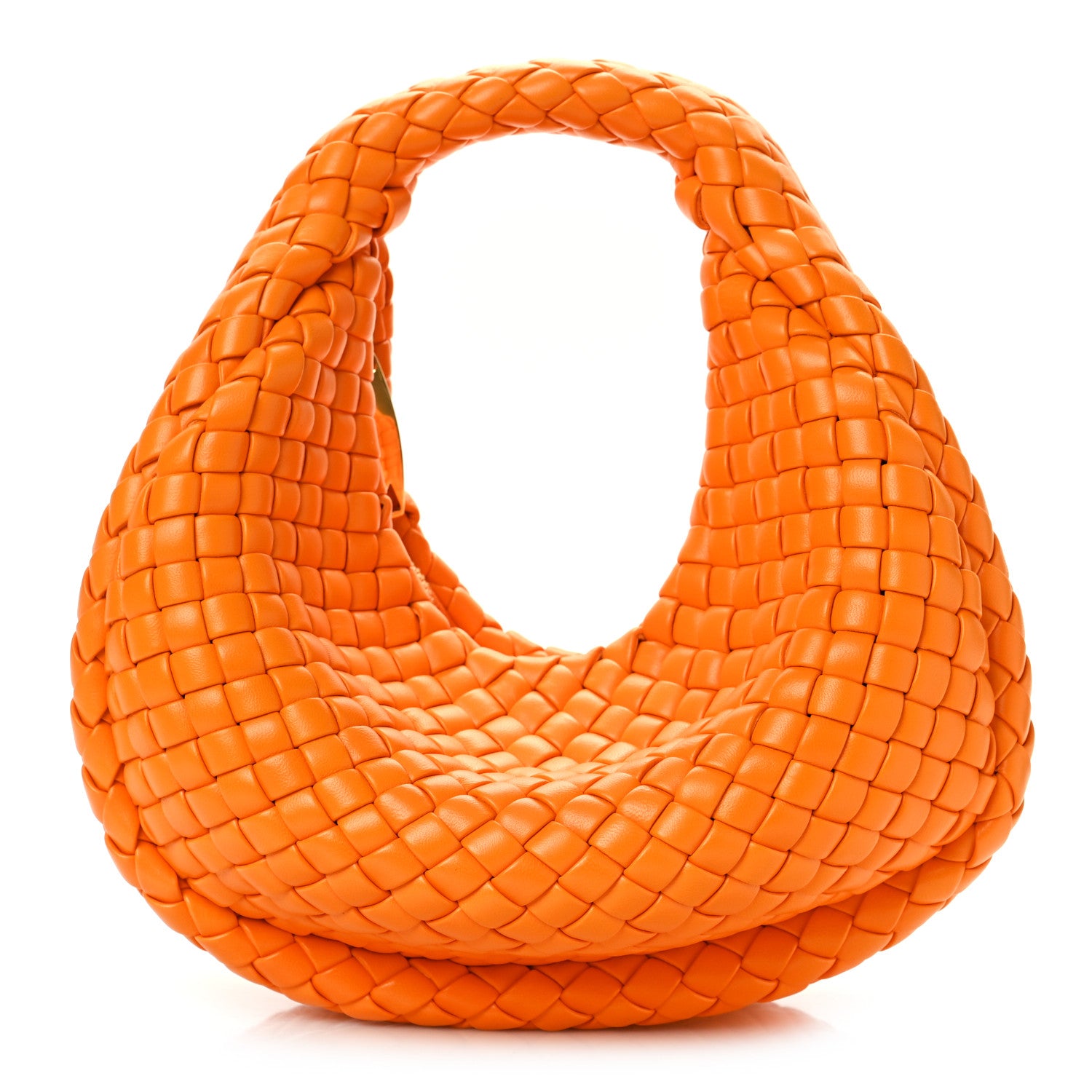 Bottega Veneta Padded Intrecciato Mini Jodie Tangerine 1244424