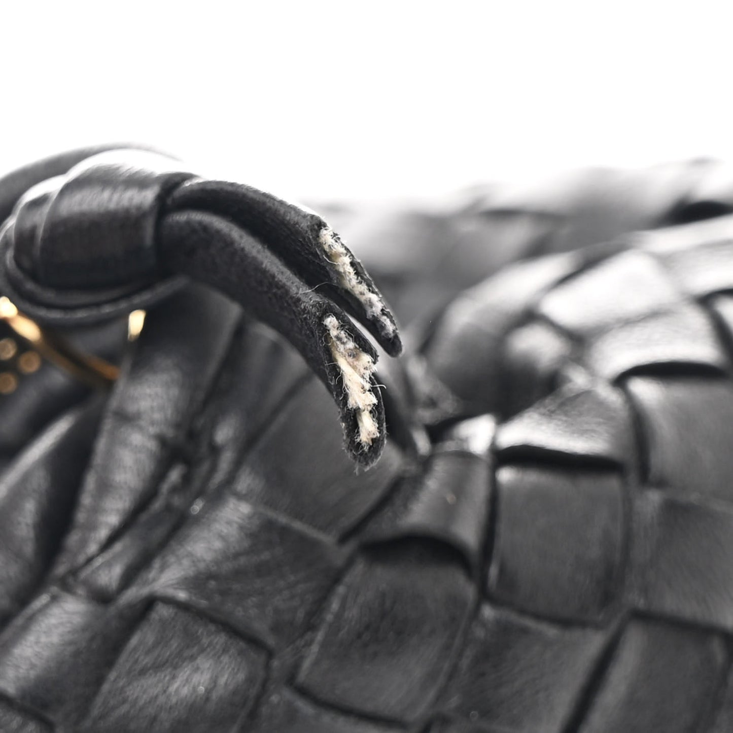 Nappa Intrecciato Medium Veneta Hobo Black