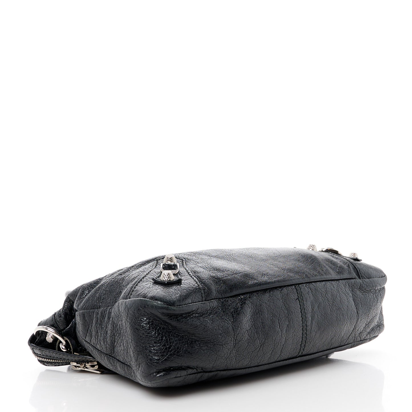 Agneau Giant 12 Silver Hardware Town Black