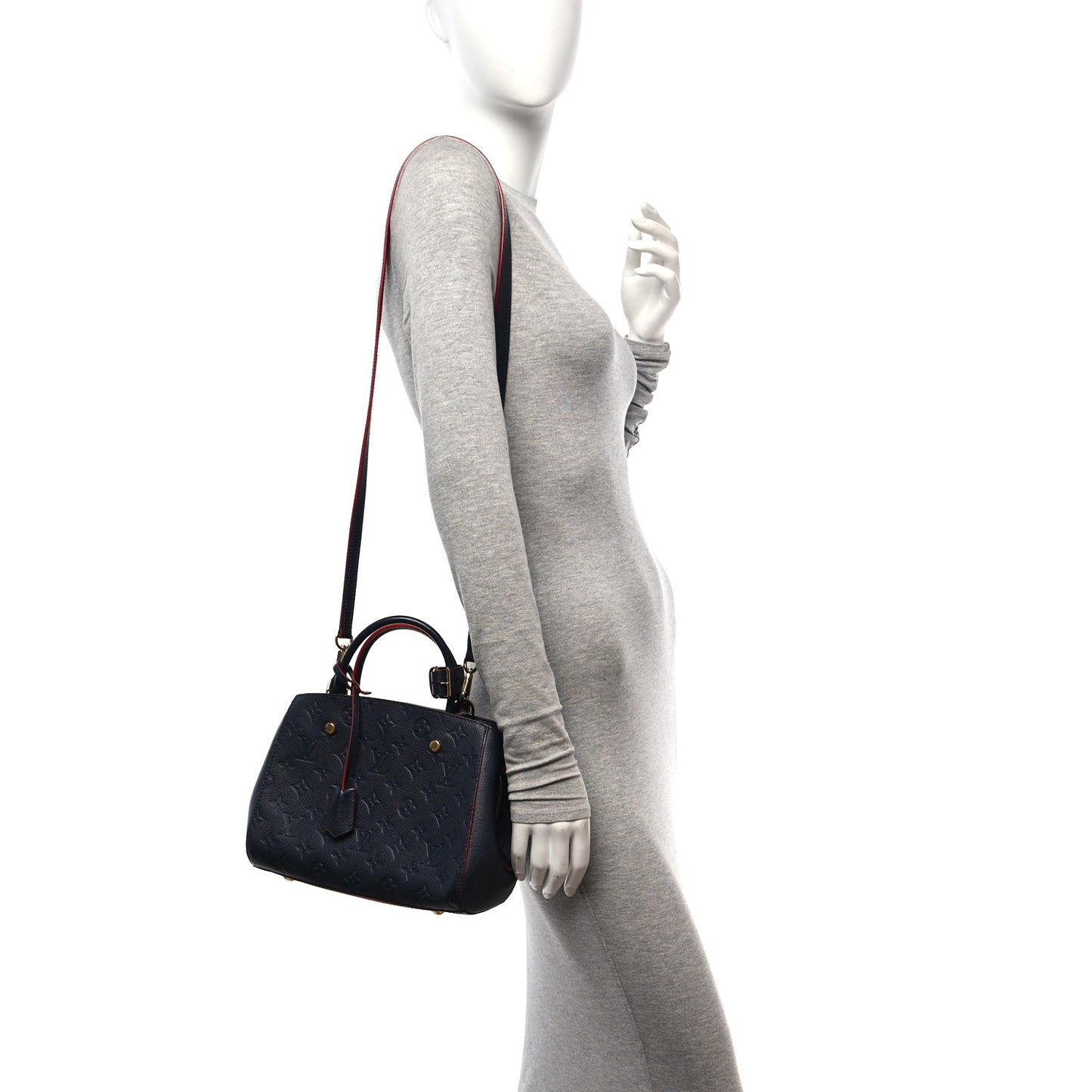 Empreinte Montaigne BB Marine Rouge