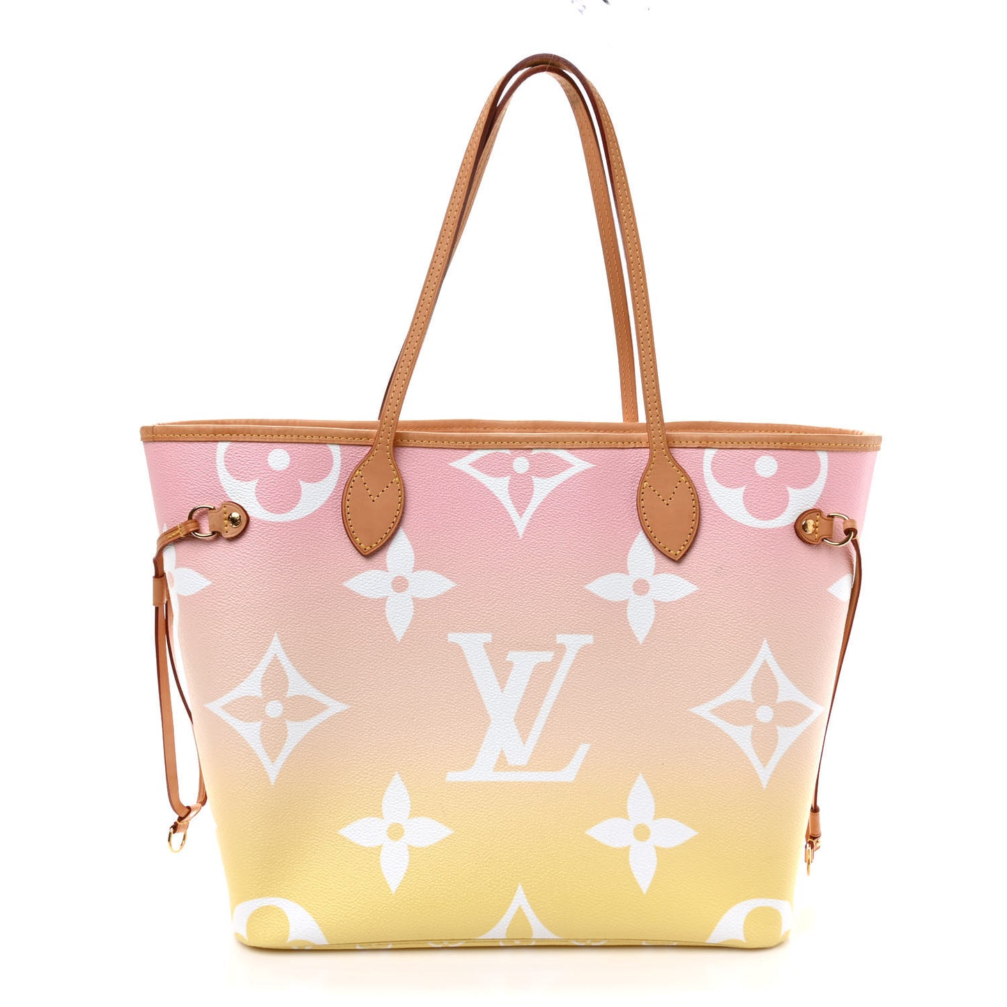 Monogram Giant By The Pool Neverfull MM Light Pink