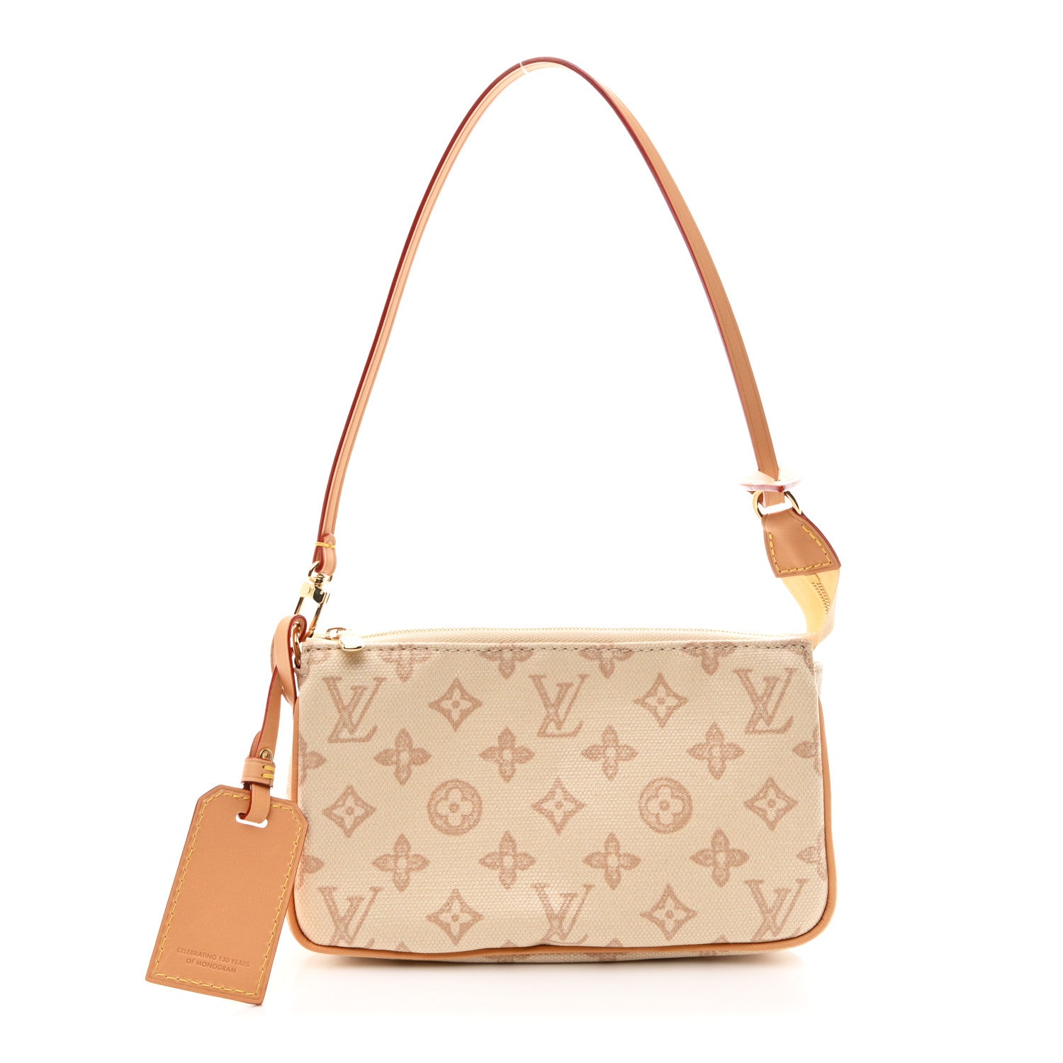 Louis Vuitton Monogram Origine Lin Pochette Accessories Linen