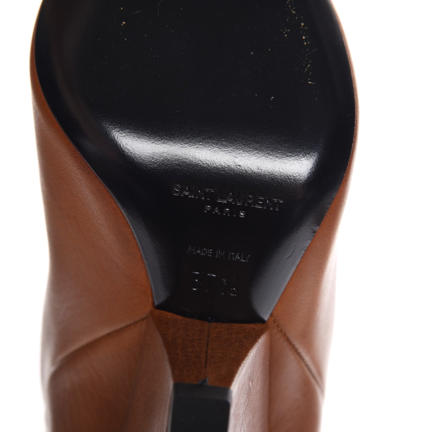 Calfskin Niki 85 Thigh High Boots 37.5 Brown