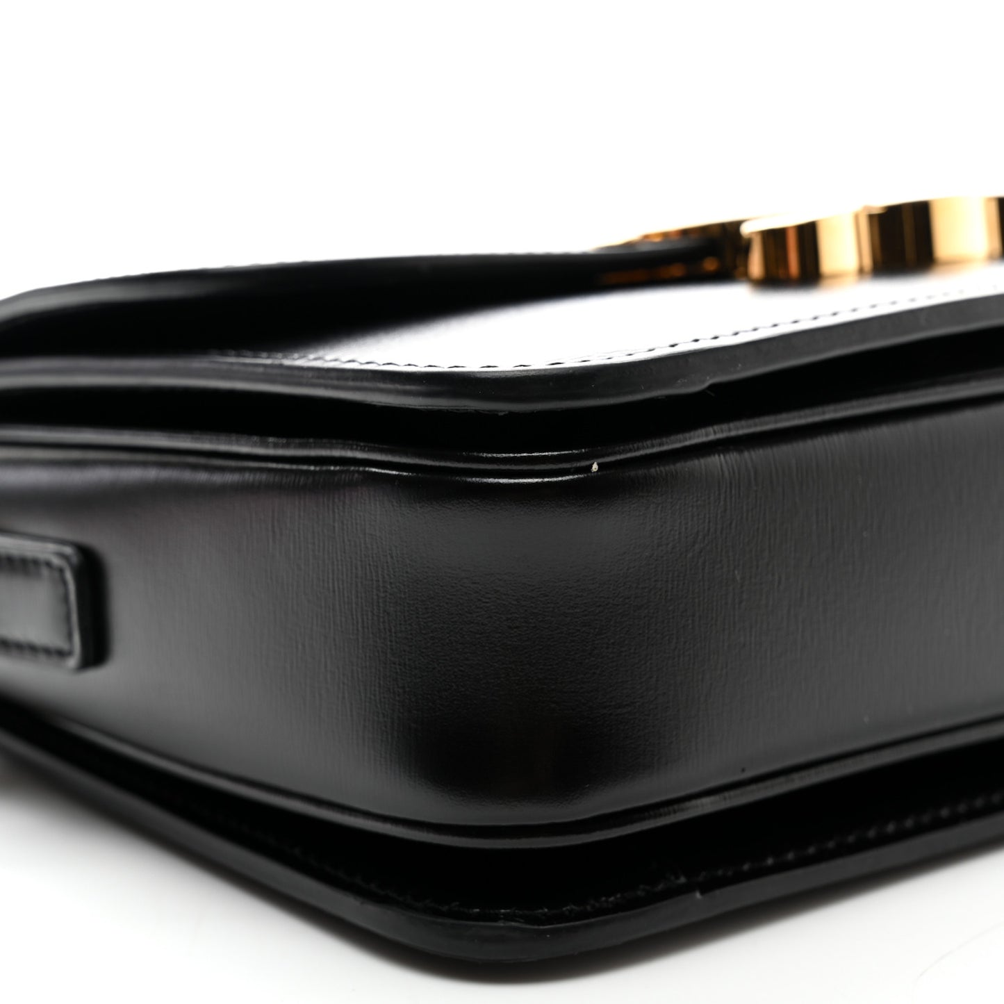 Shiny Calfskin Teen Triomphe Black