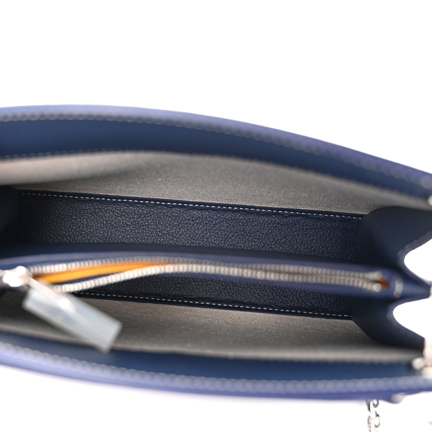 Goyardine Mini Rouette Structure Navy