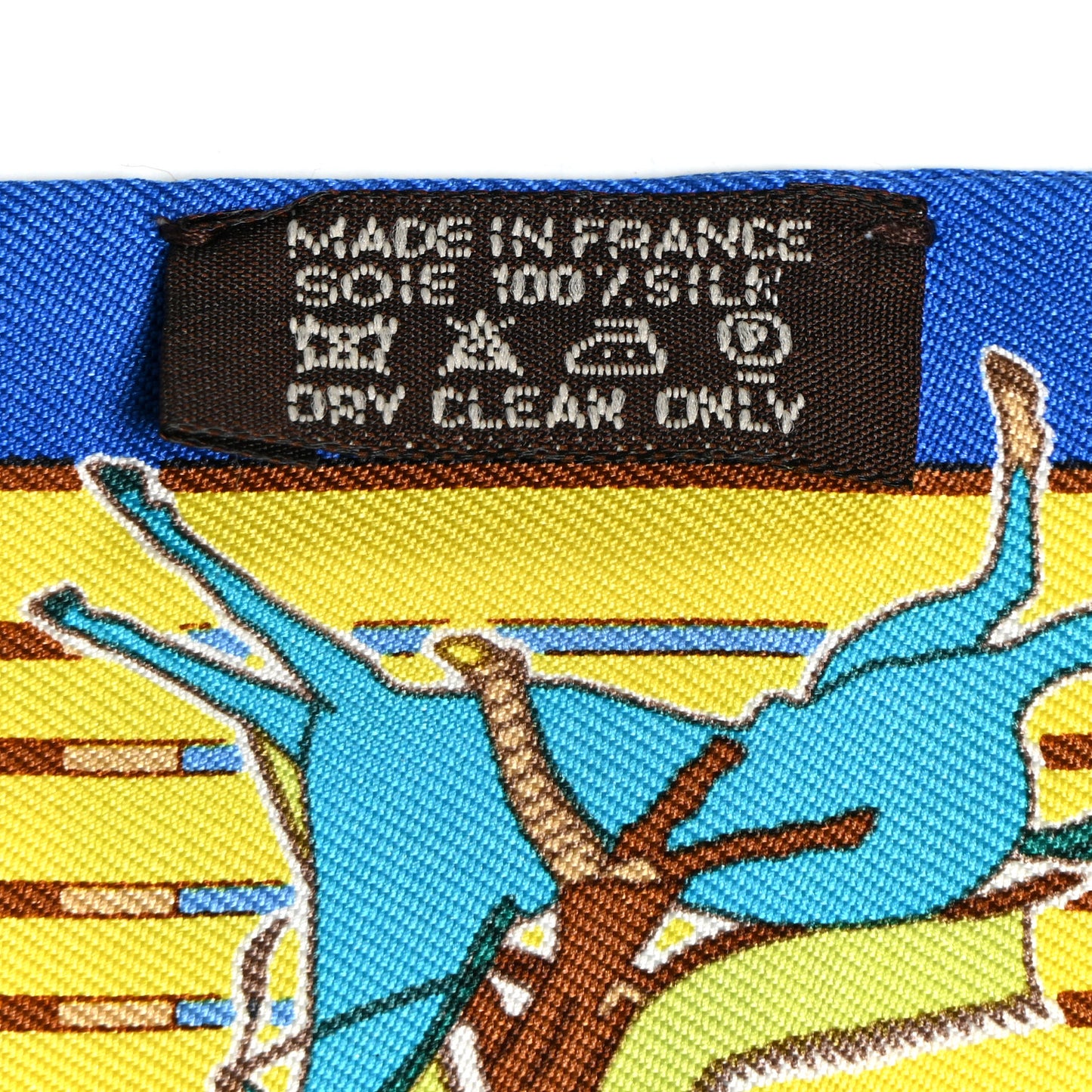 Silk Pani La Shar Pawnee Twilly Bleu Roy Jaune