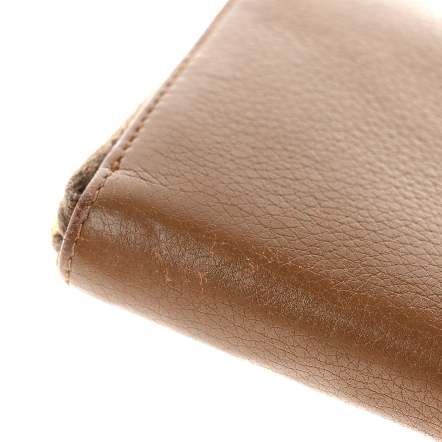 Vitello Daino Zip Around Wallet Palissandro