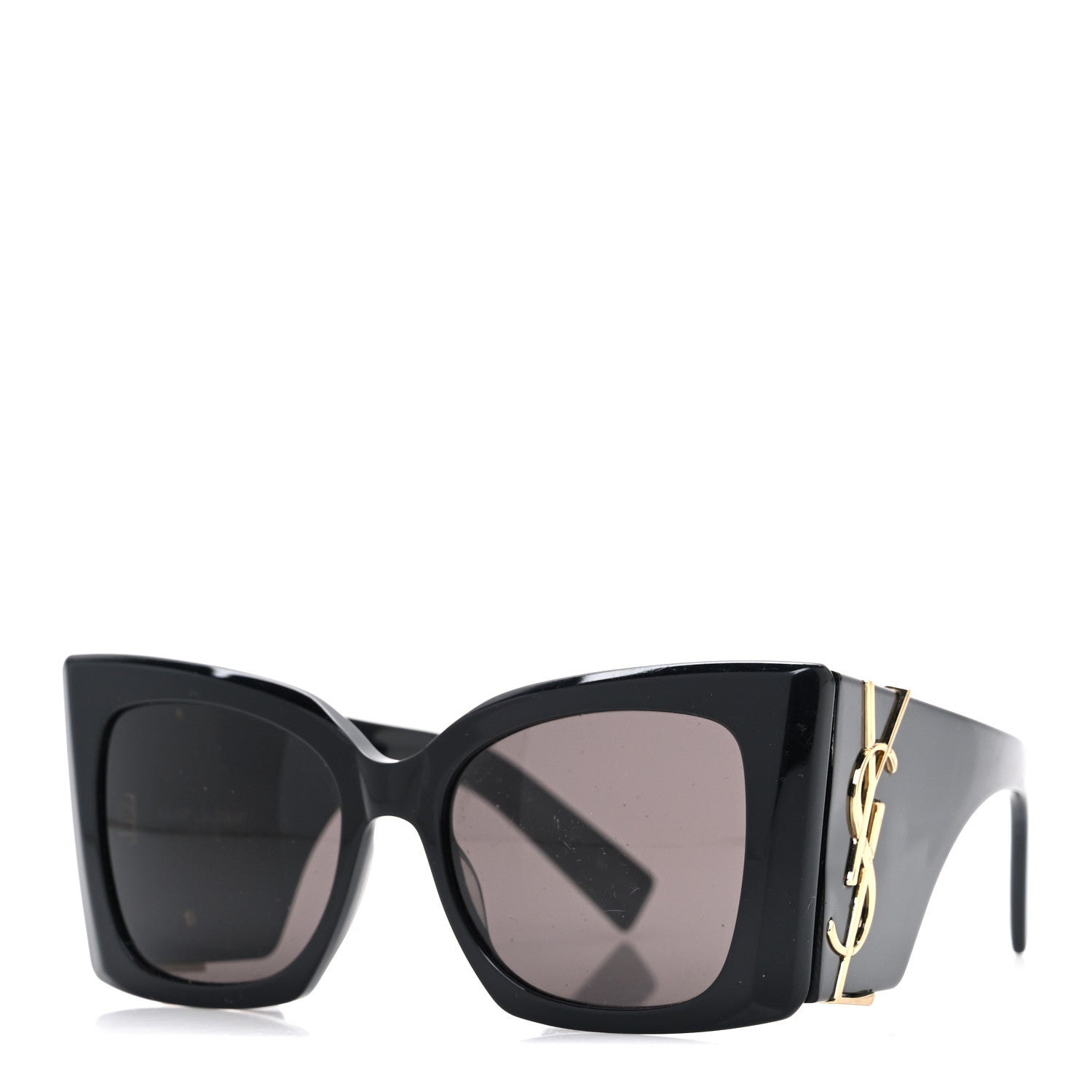 Saint Laurent Acetate Blaze Sunglasses SL M119 Black 1827524