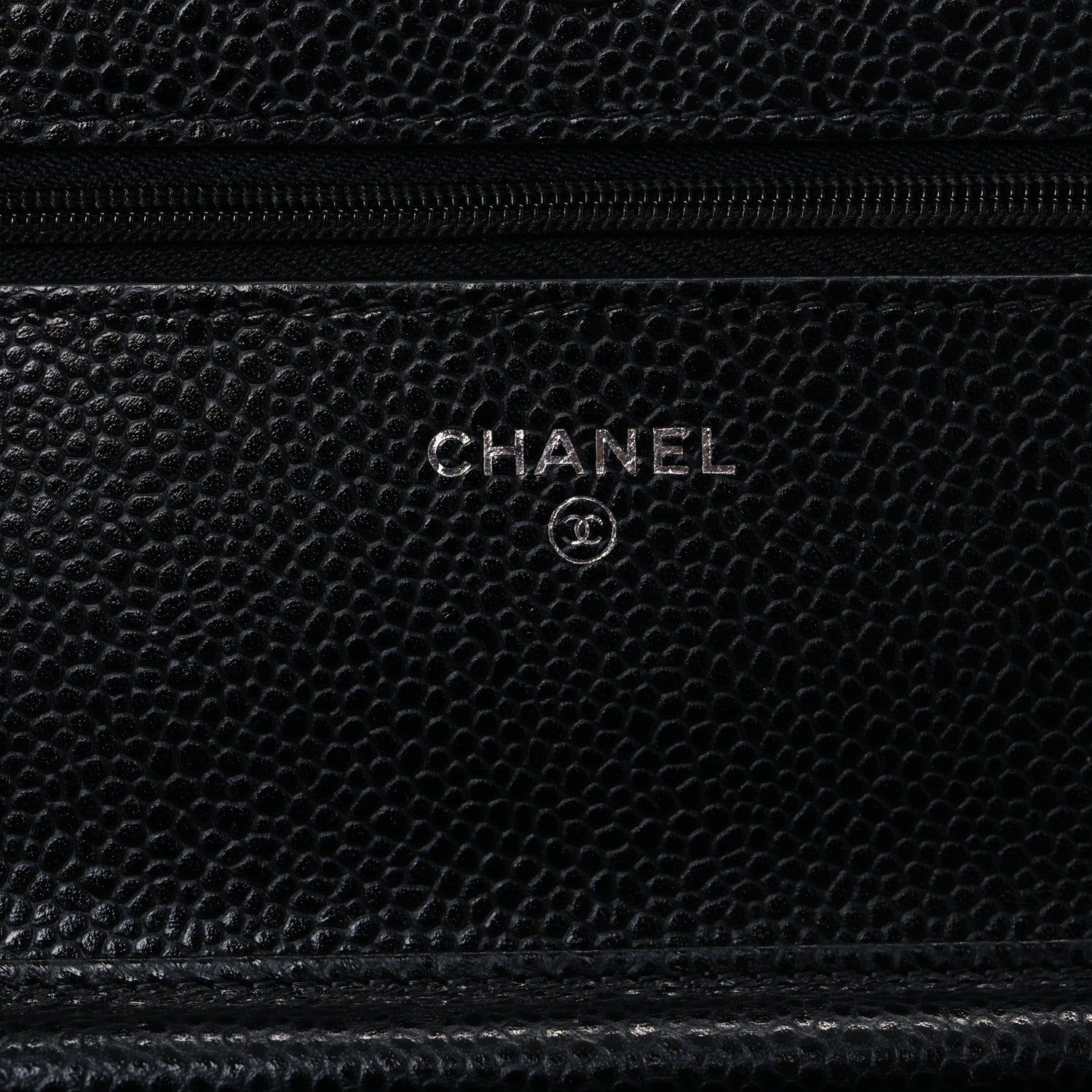 Chanel Caviar Quilted Wallet on Chain WOC Black 6 of 11