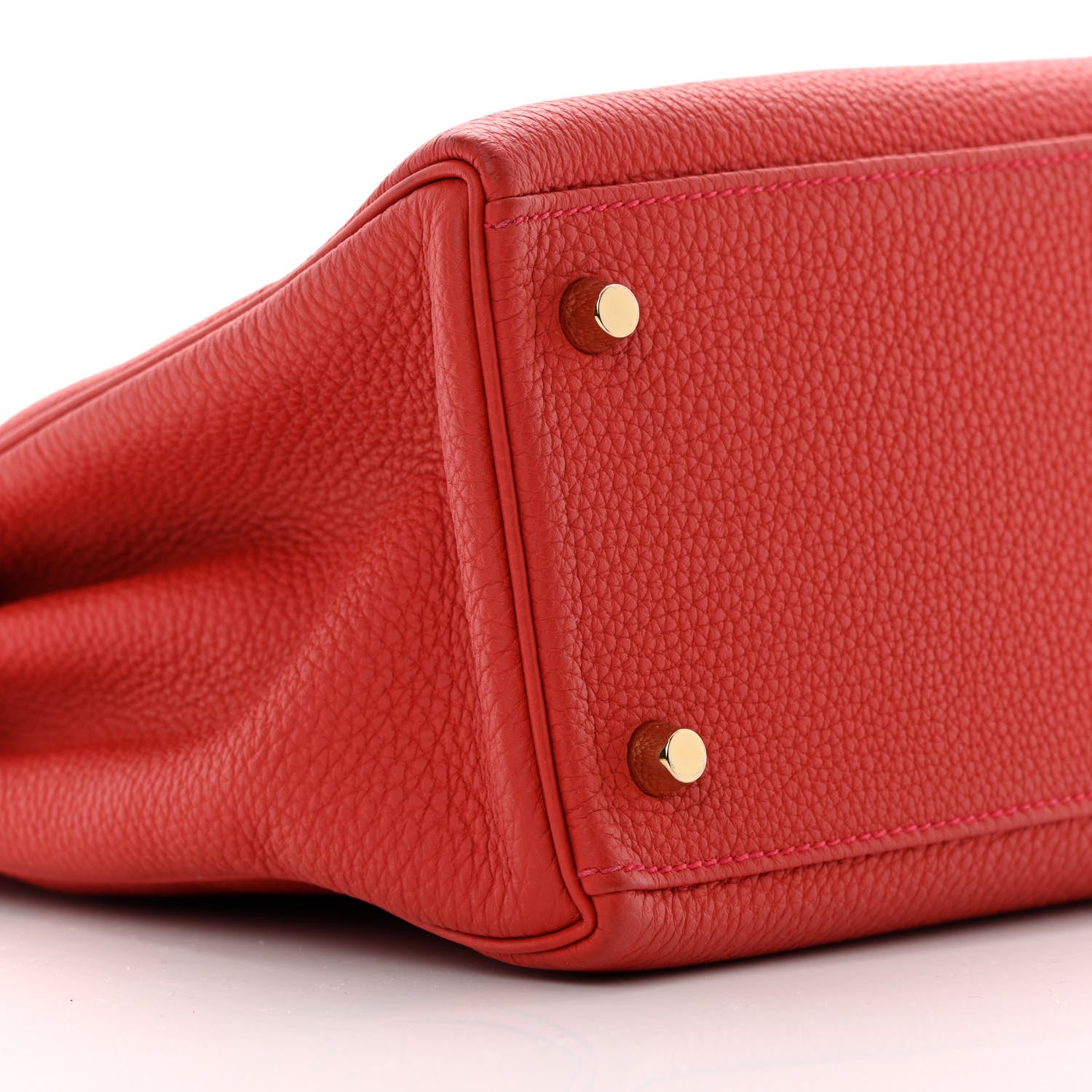 Hermes Togo Kelly Retourne 28 Rouge Casaque 9 of 14