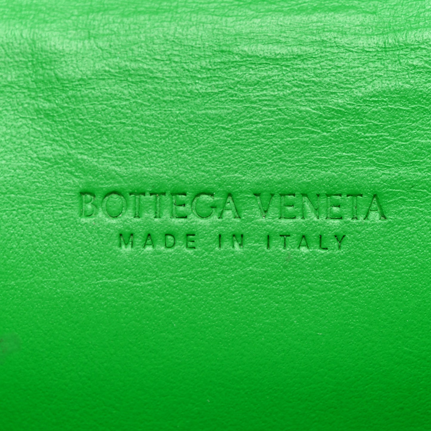 Nappa Maxi Intrecciato Compact Wallet Grass
