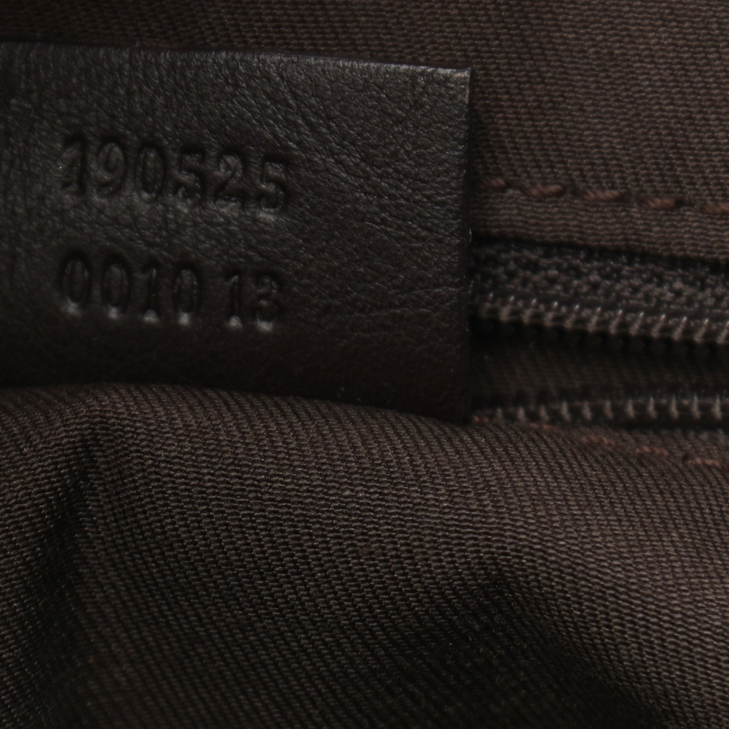 Gucci Monogram Medium D Gold Ring Hobo Dark Brown 7 of 12