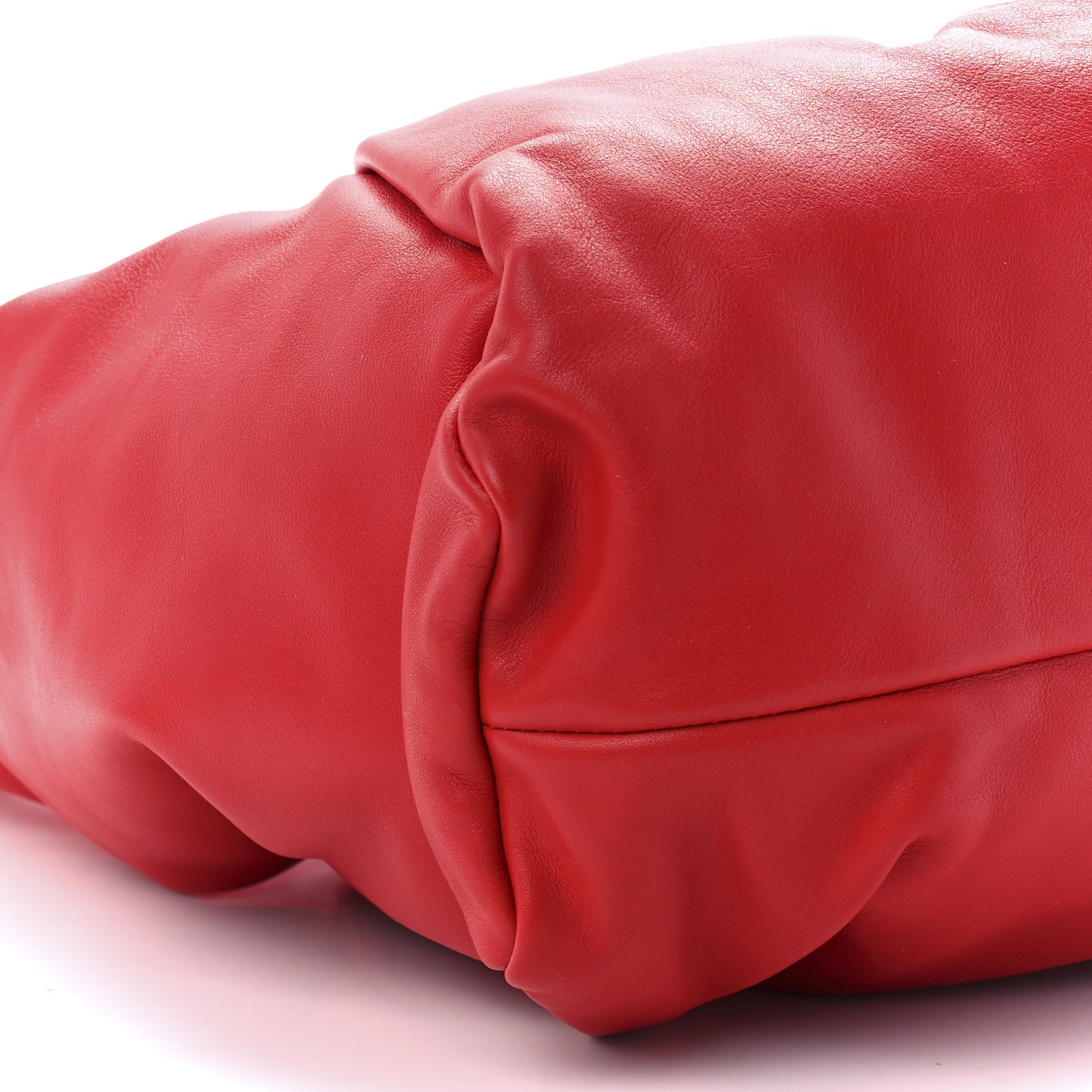 Smooth Butter Calfskin Small The Shoulder Pouch Red